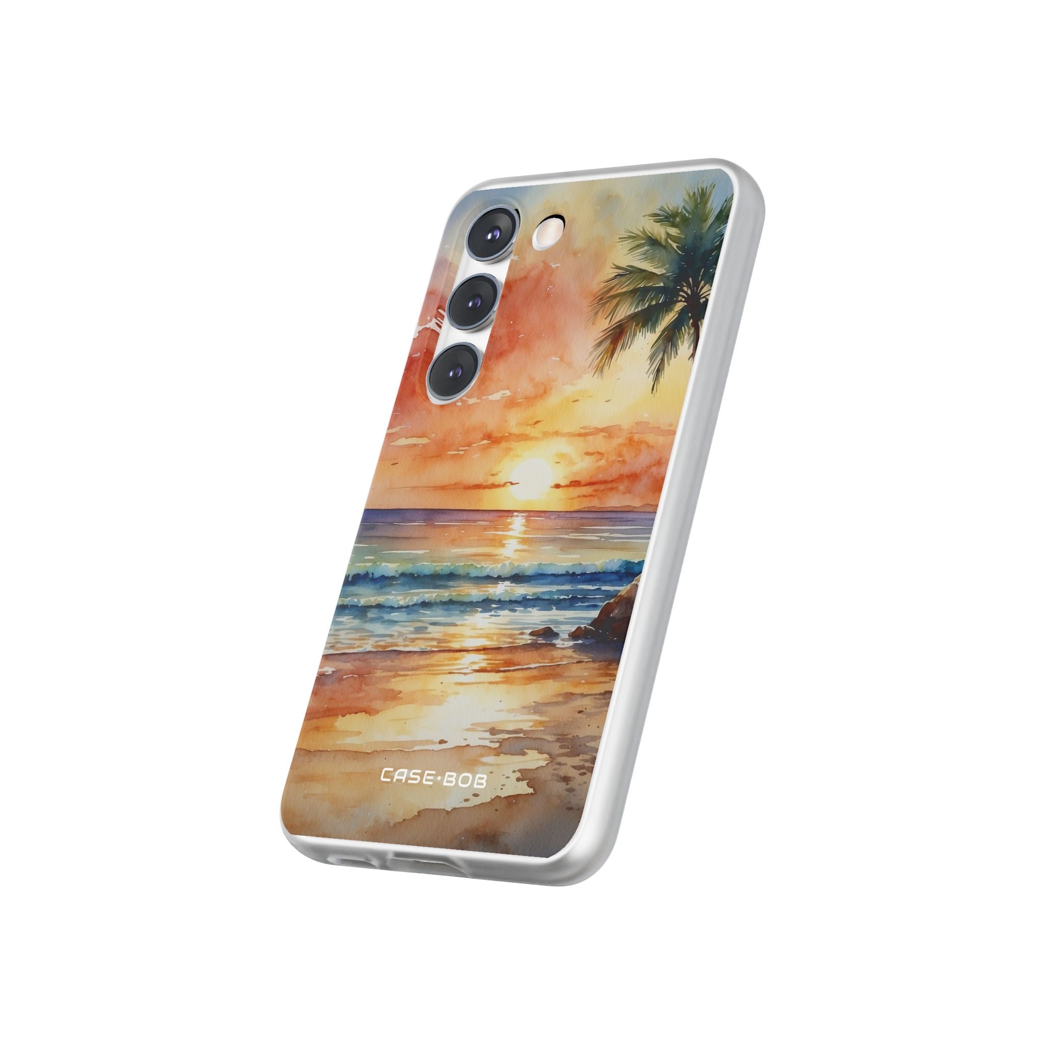 Sunset Palm Samsung S23 Case - Soft