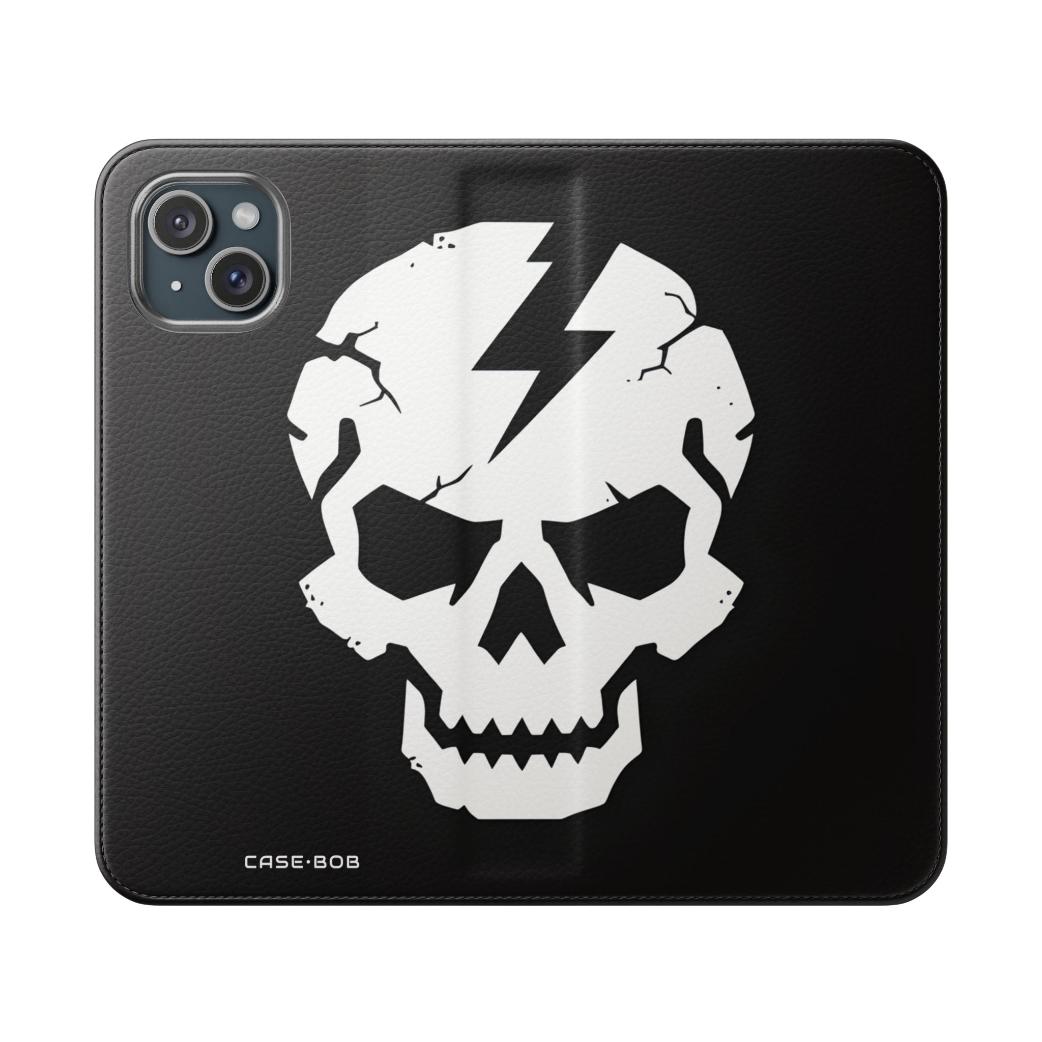 Fractured Skull - iPhone 15 Plus Case - Wallet