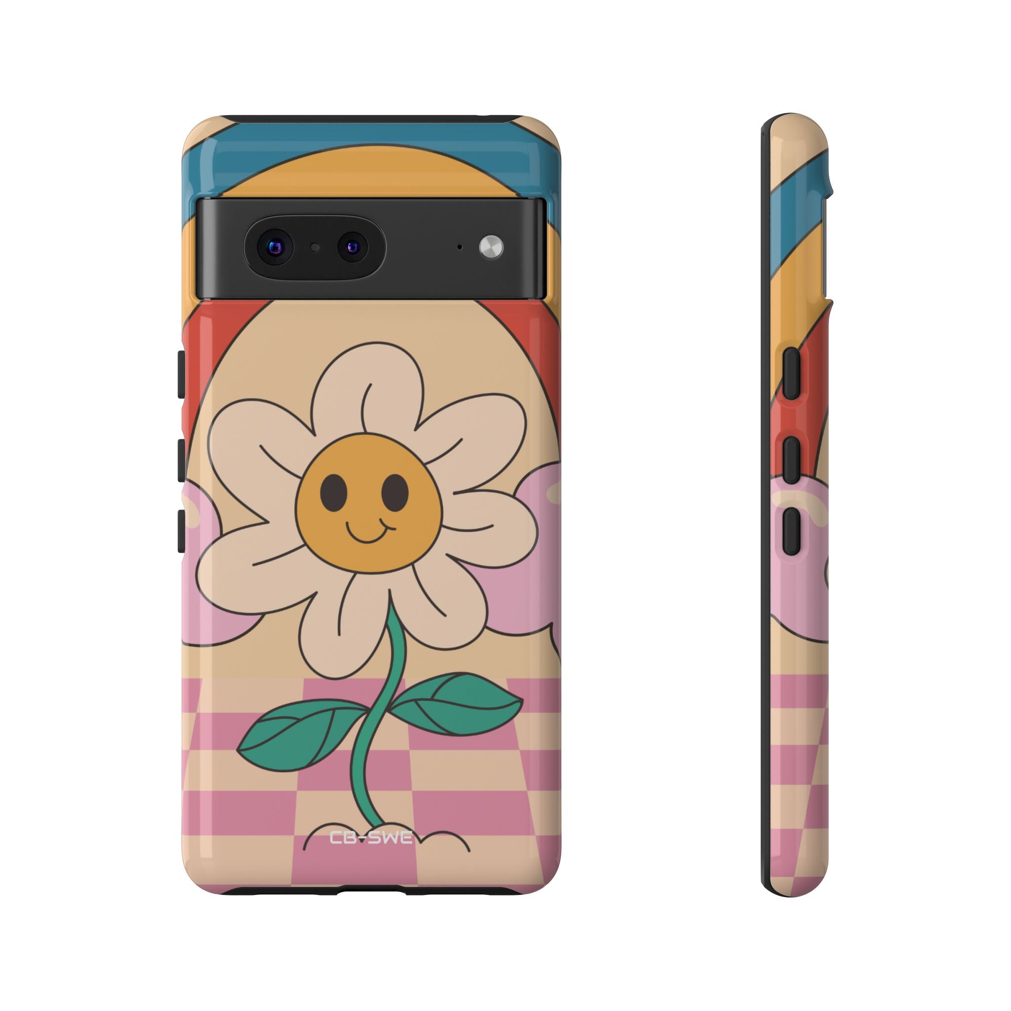 Joyful Retro Bloom - Google Pixel Case