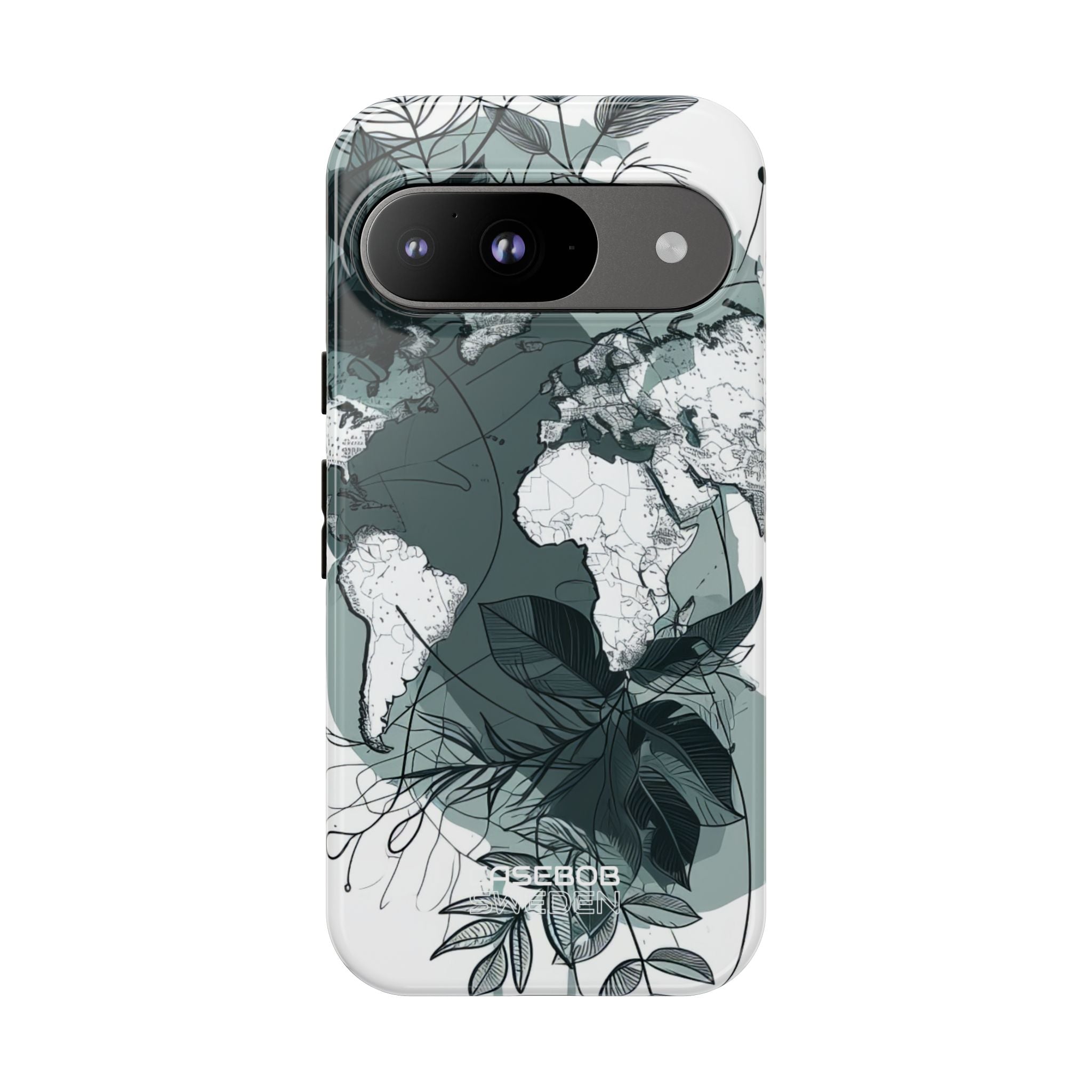 Botanische Weltkarte Google Pixel 9 – Robust