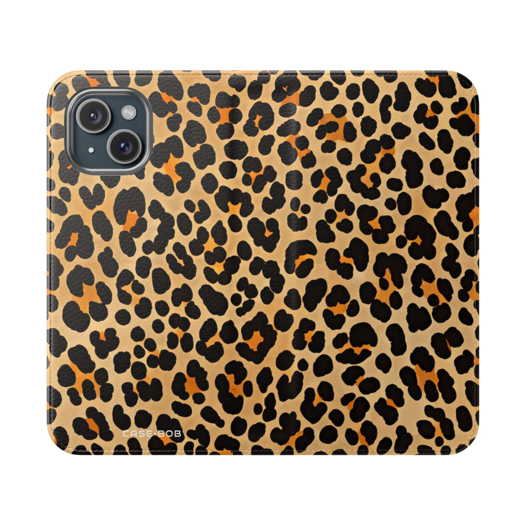 Spotted Savannah - iPhone 15 Case - Wallet