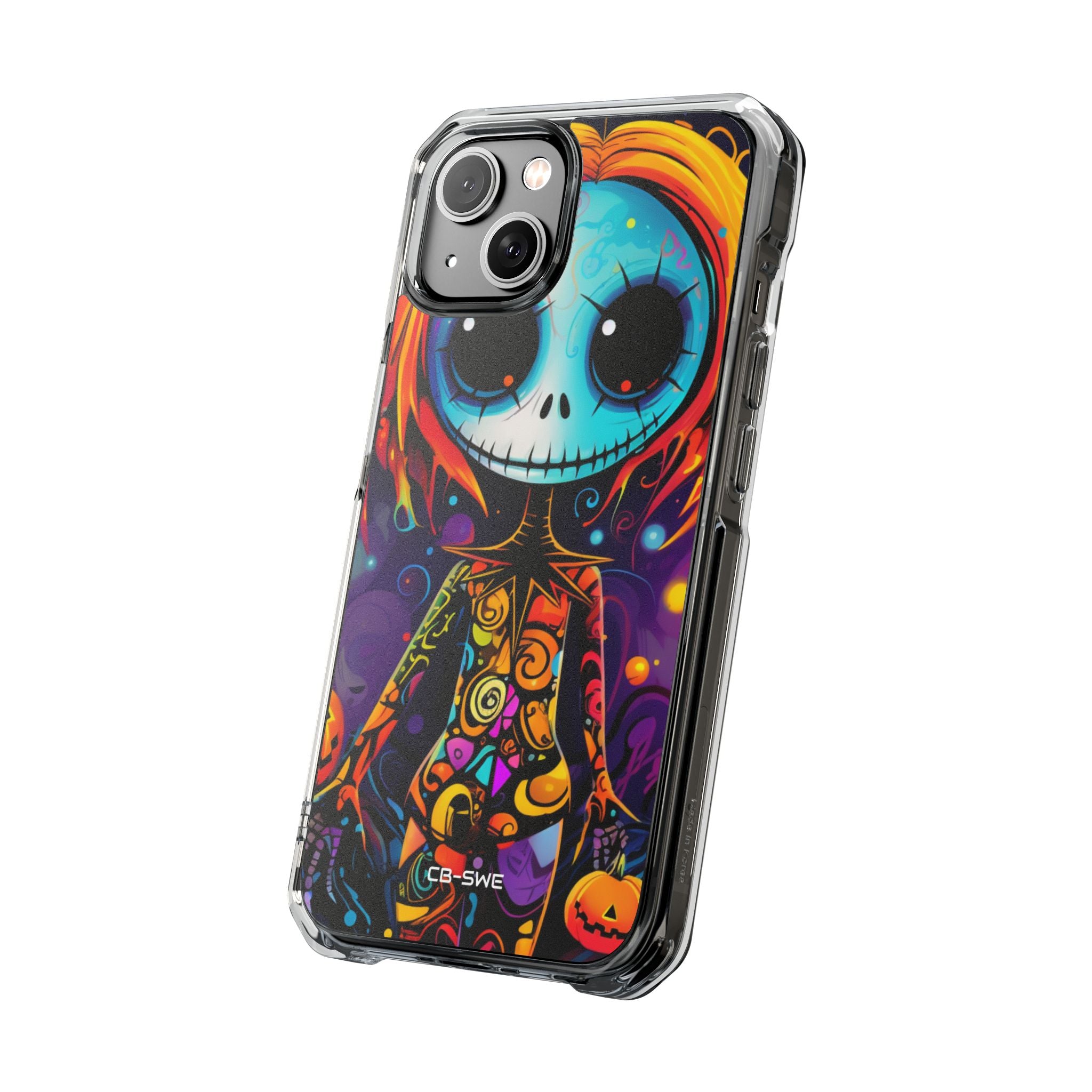 Skeletal Figure Laughs iPhone Case - Impact