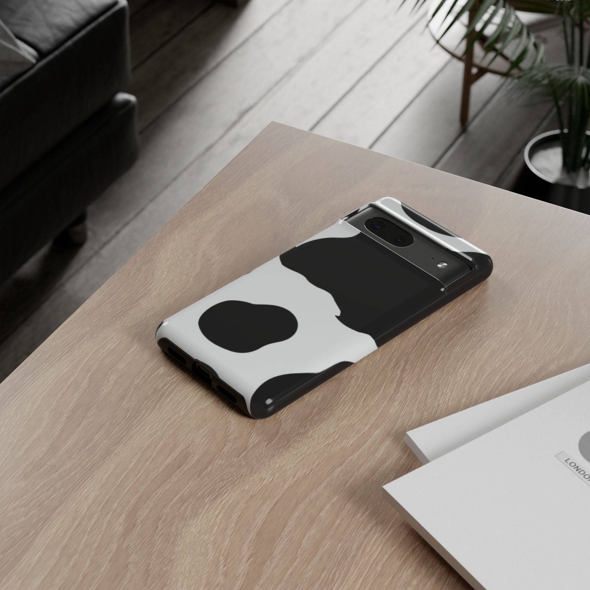 Organic Cow Print - Google Pixel Case
