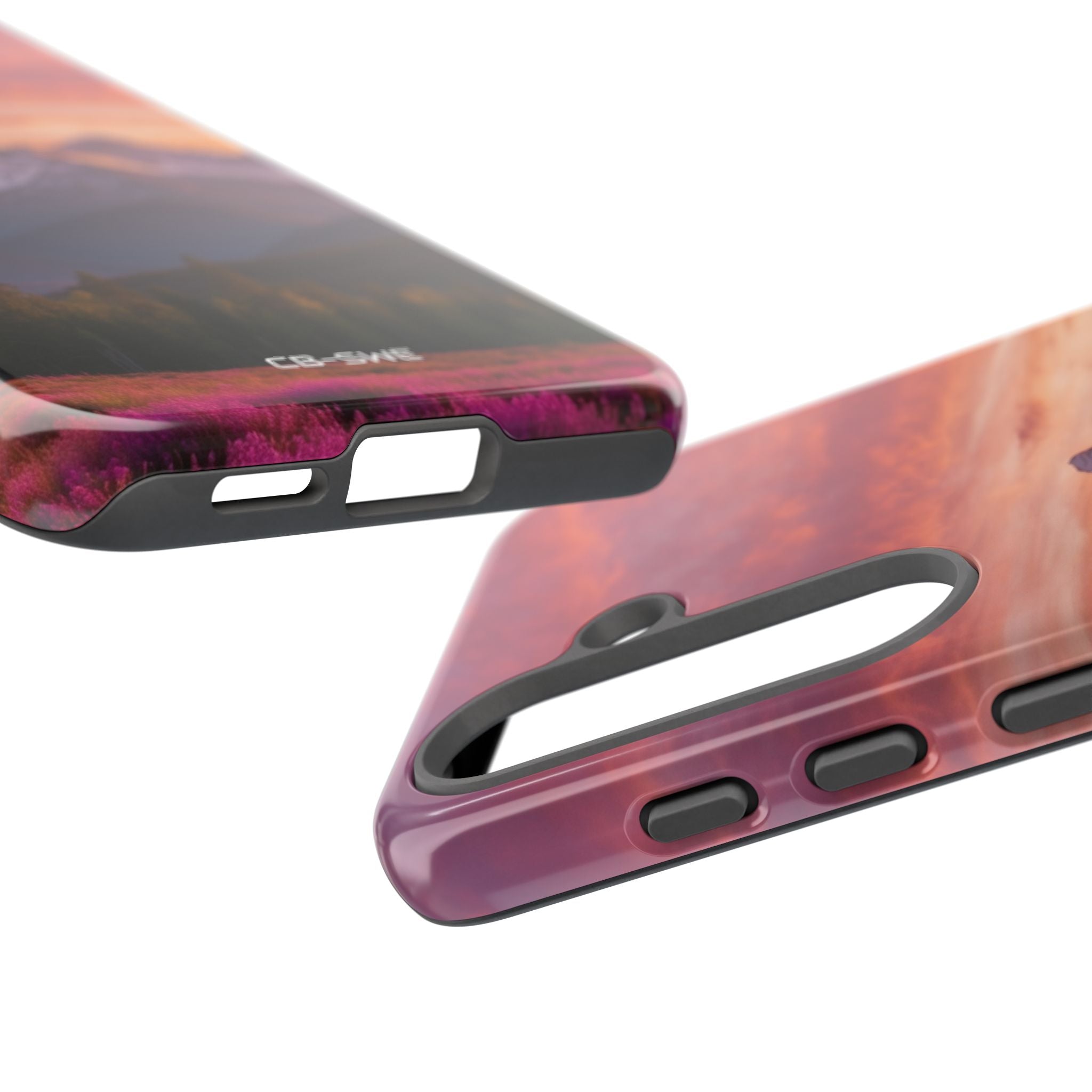 Mountain Peaks Glow - Samsung Case