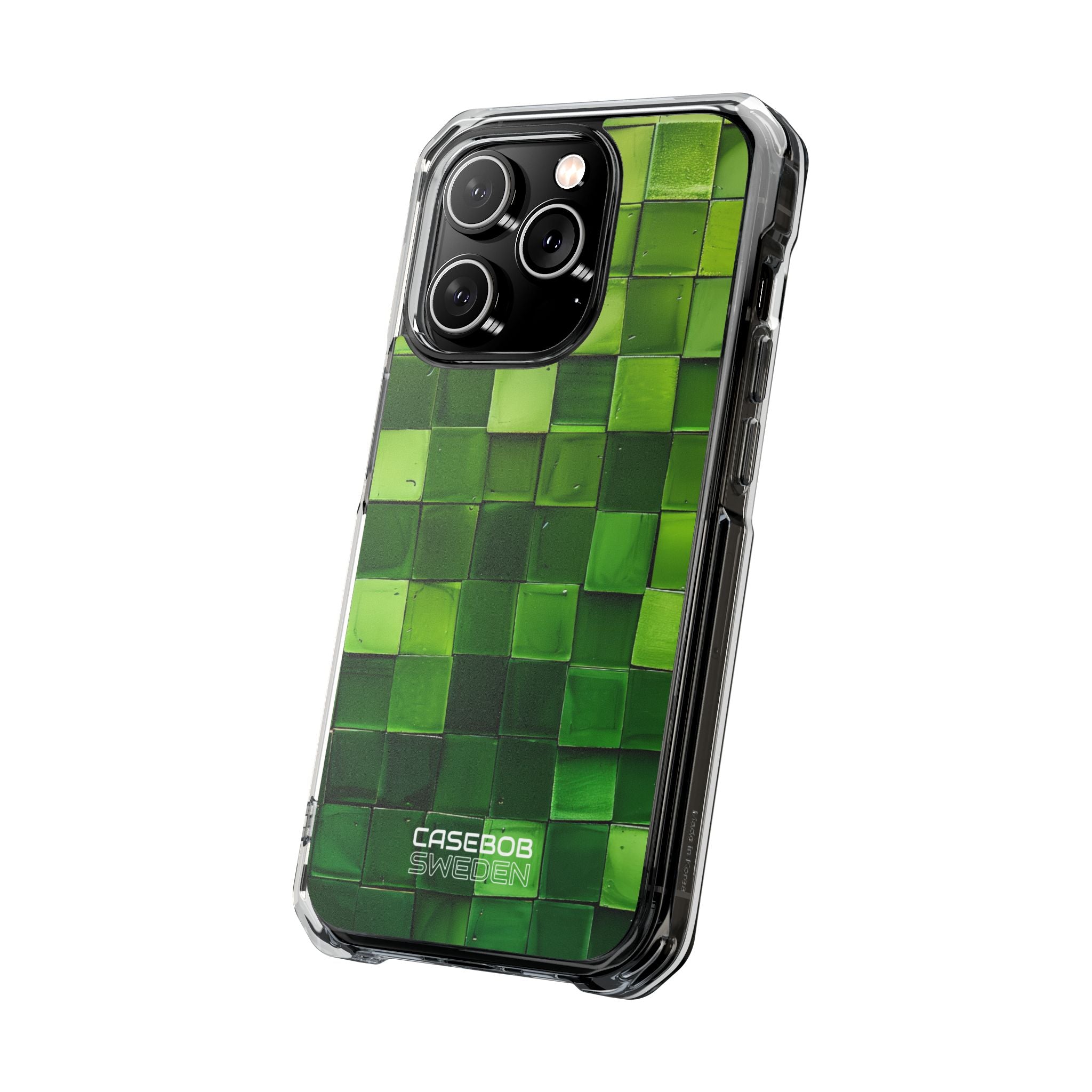 Green Tile Harmony iPhone 14 - Impact Clear+
