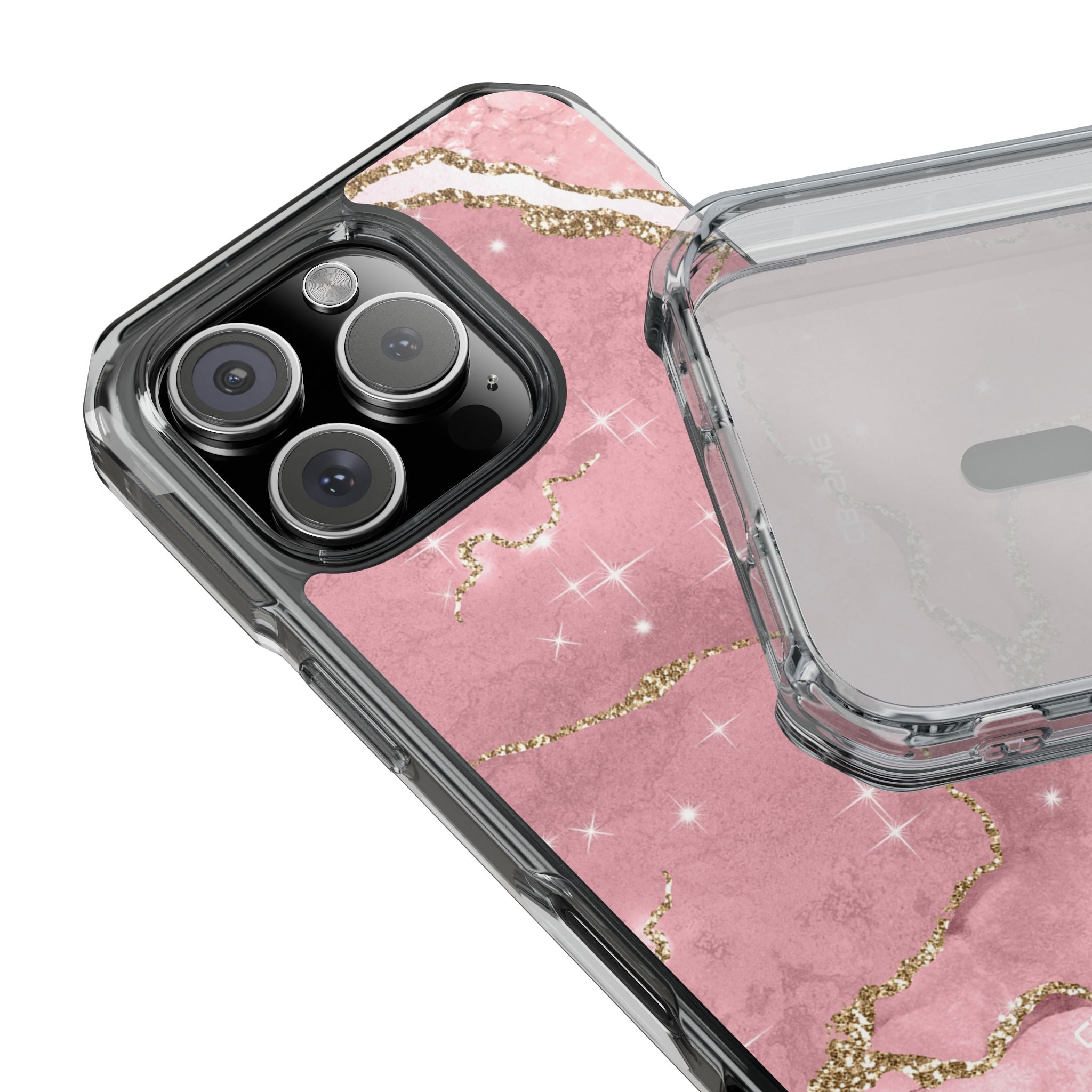 Pink Marble Luxe iPhone Case - Impact