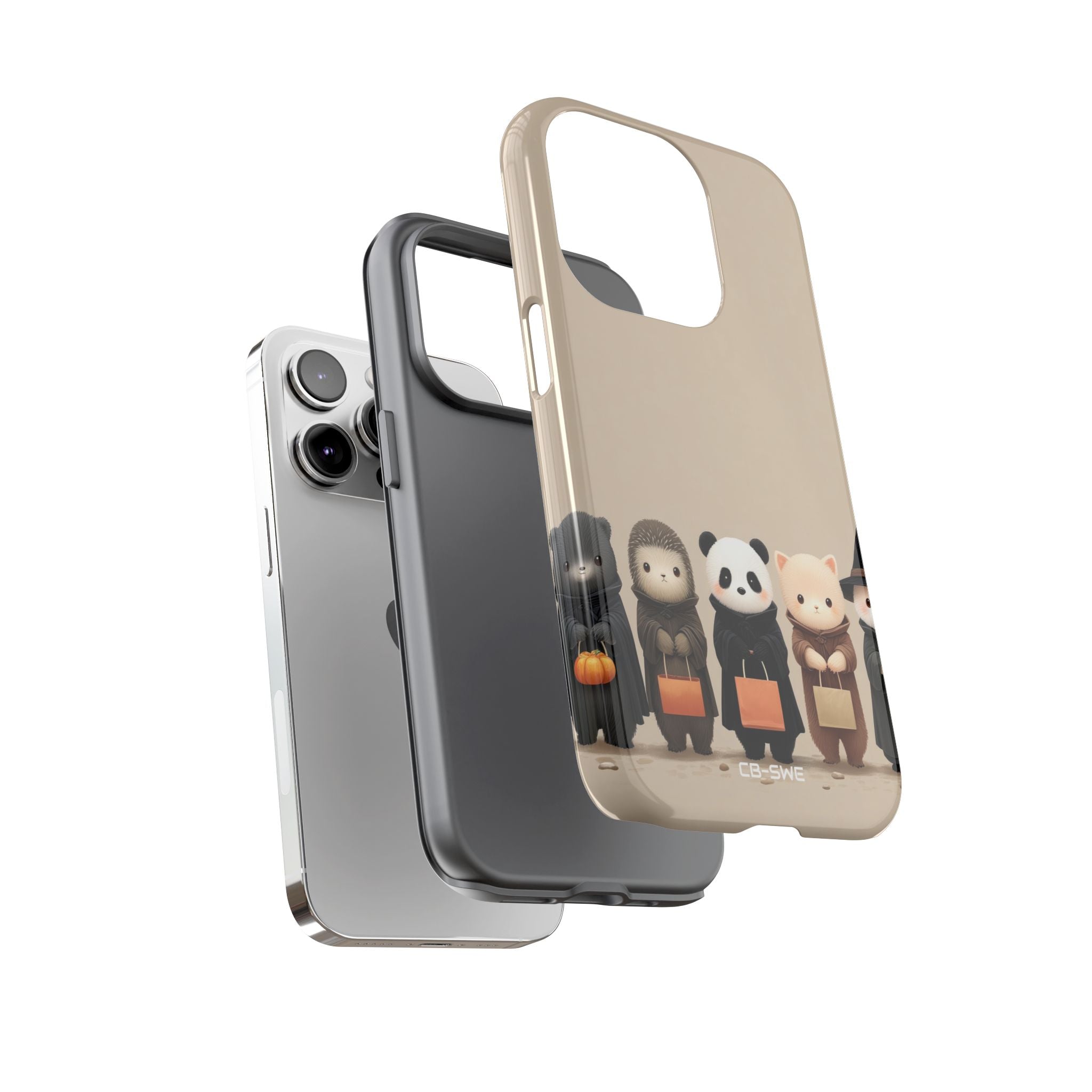 Whimsical Friends Gather - iPhone Case