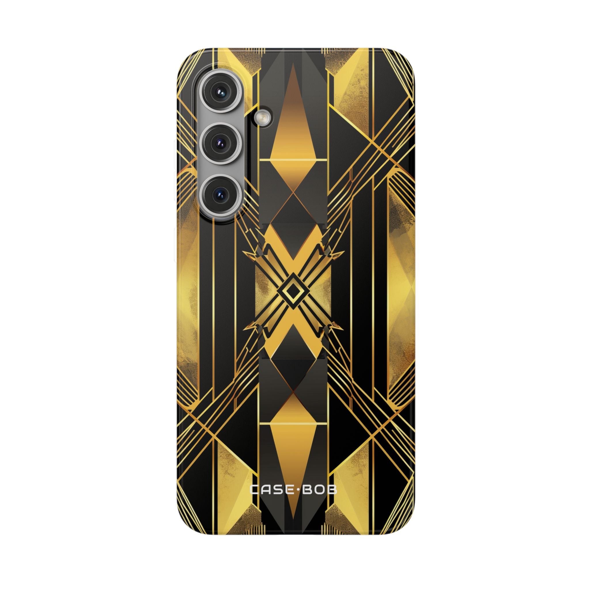 Golden Diamond Radiance Samsung S24 Plus Case - Soft