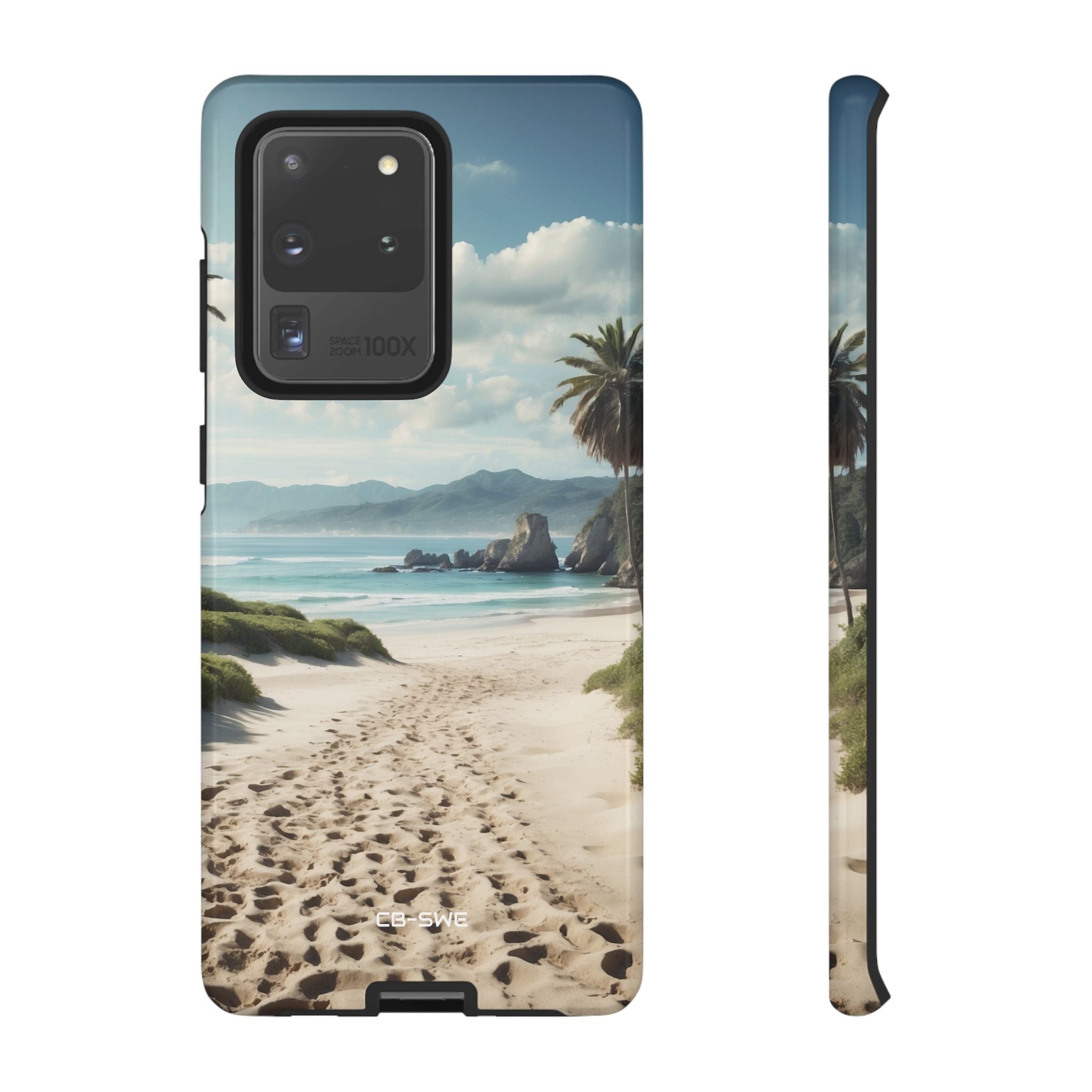 Footprints Trace Sand - Samsung Case
