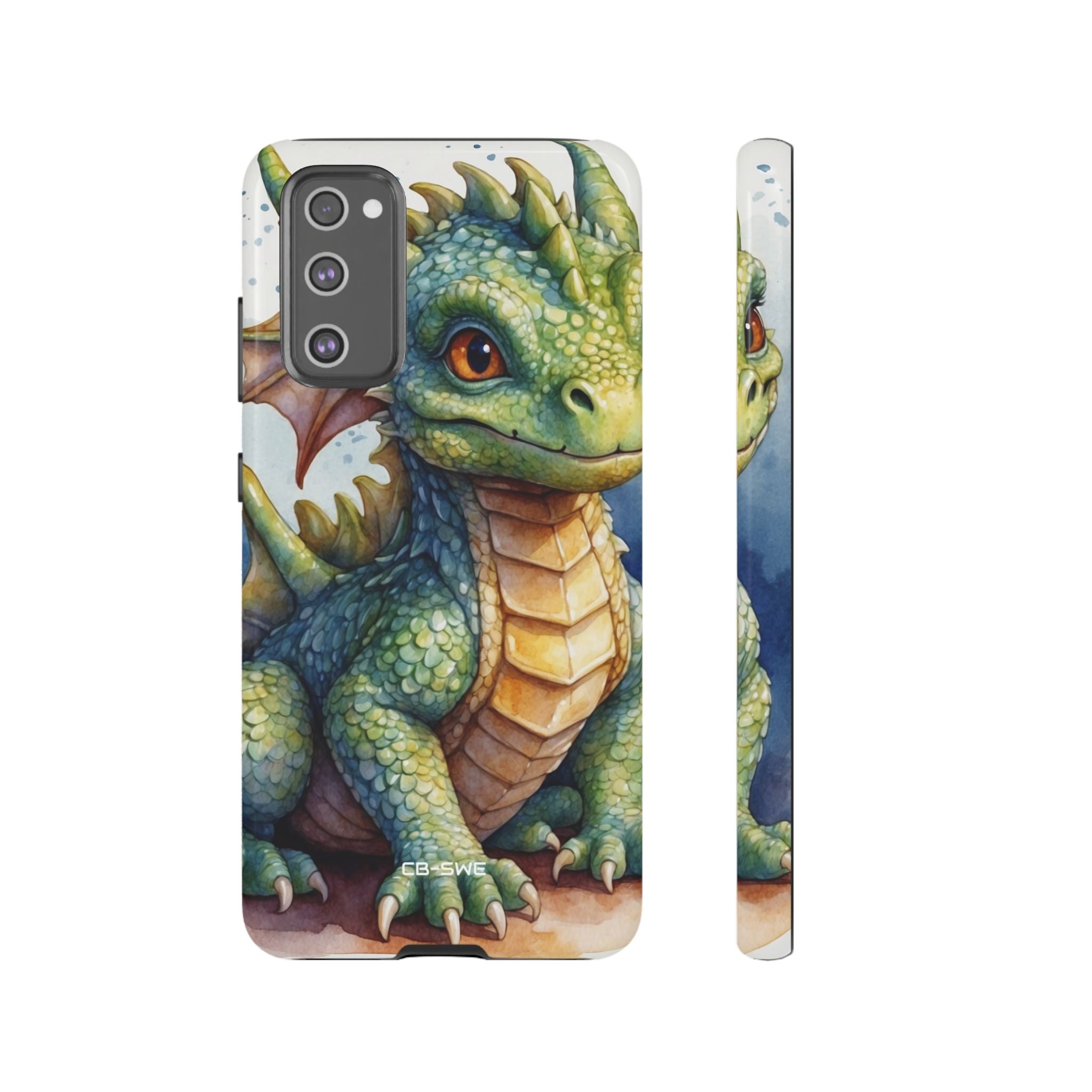 Green Dragon Smiles - Samsung Case