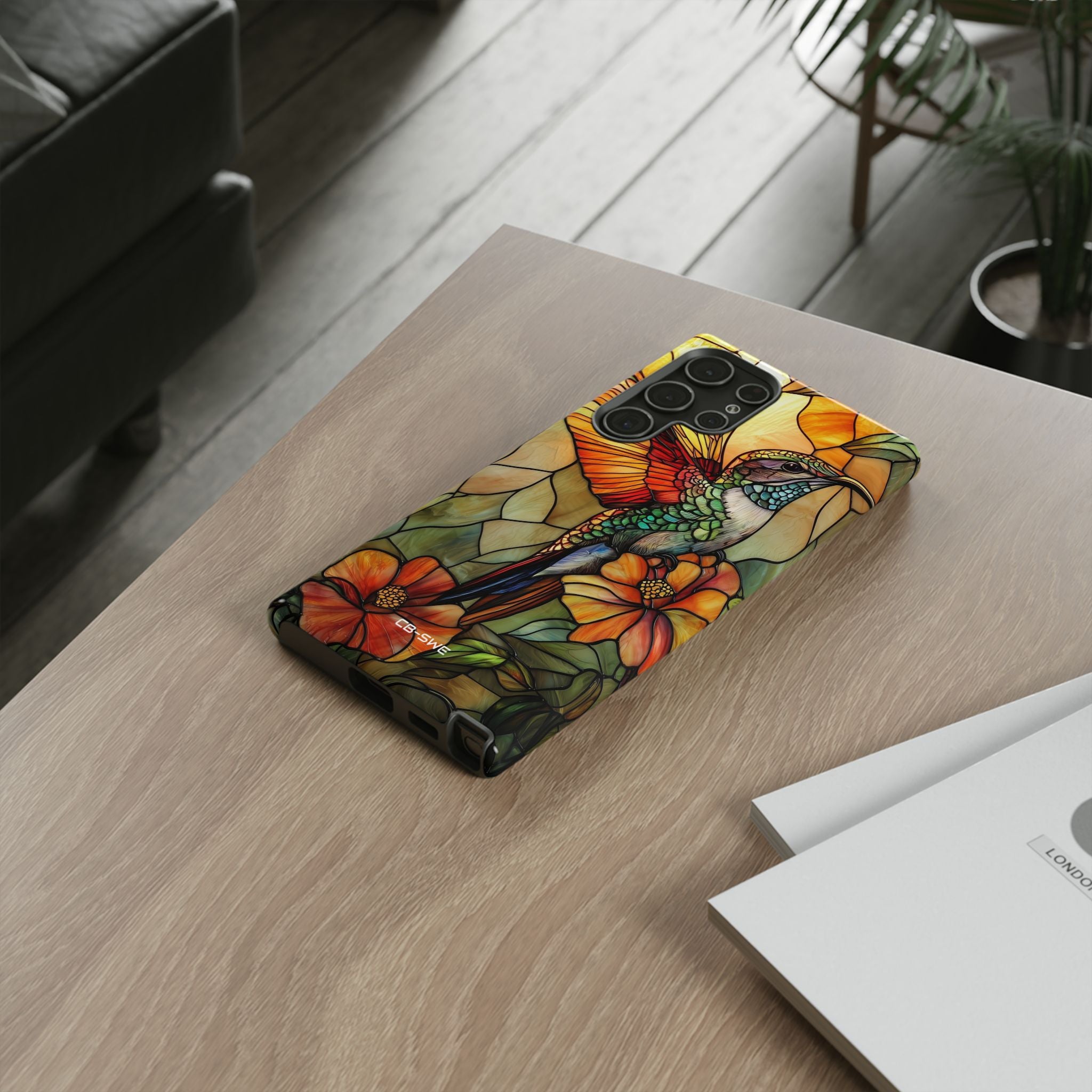 Hummingbird Dances Among Flowers - Samsung Case
