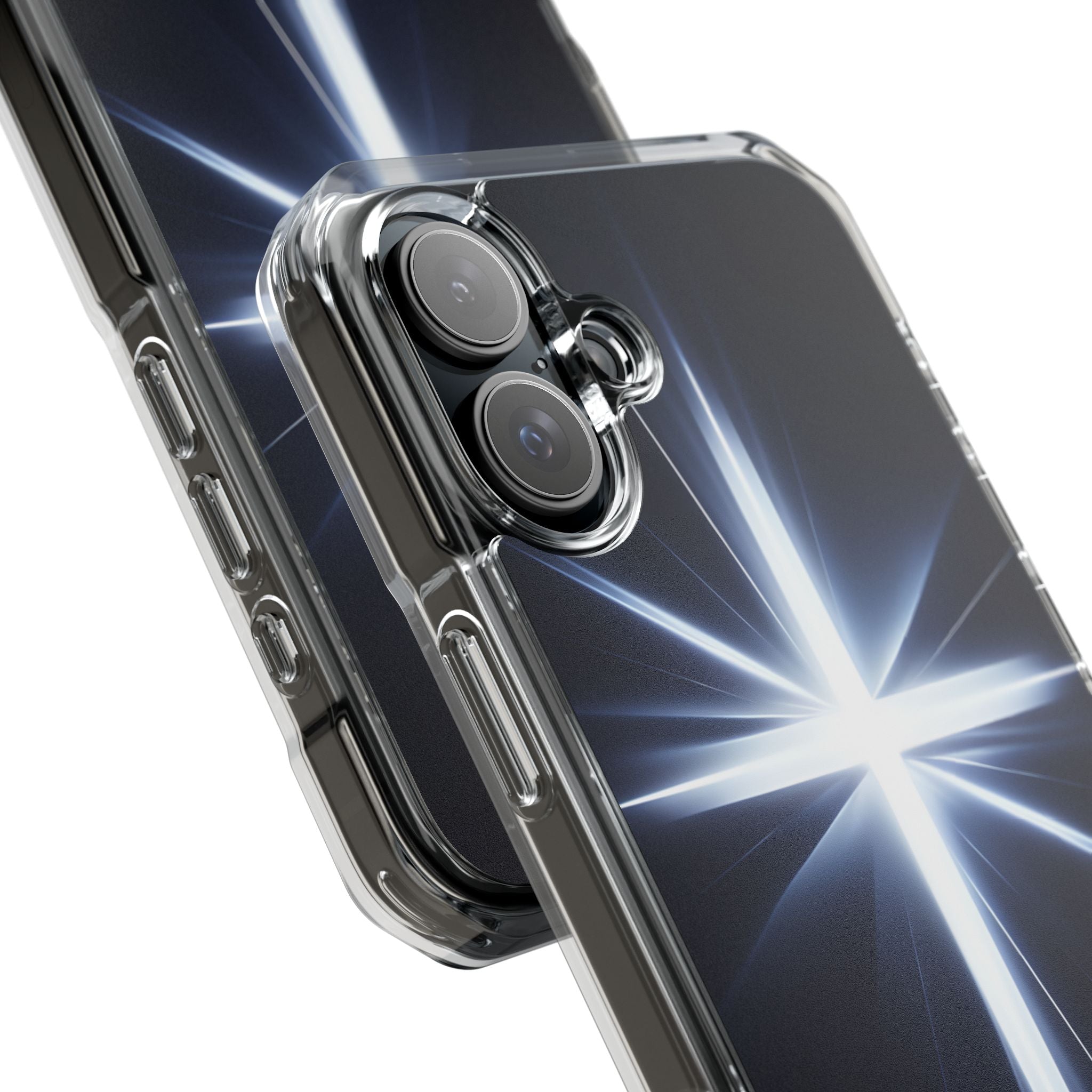 Glowing Crossburst iPhone 16 Plus Case - Impact