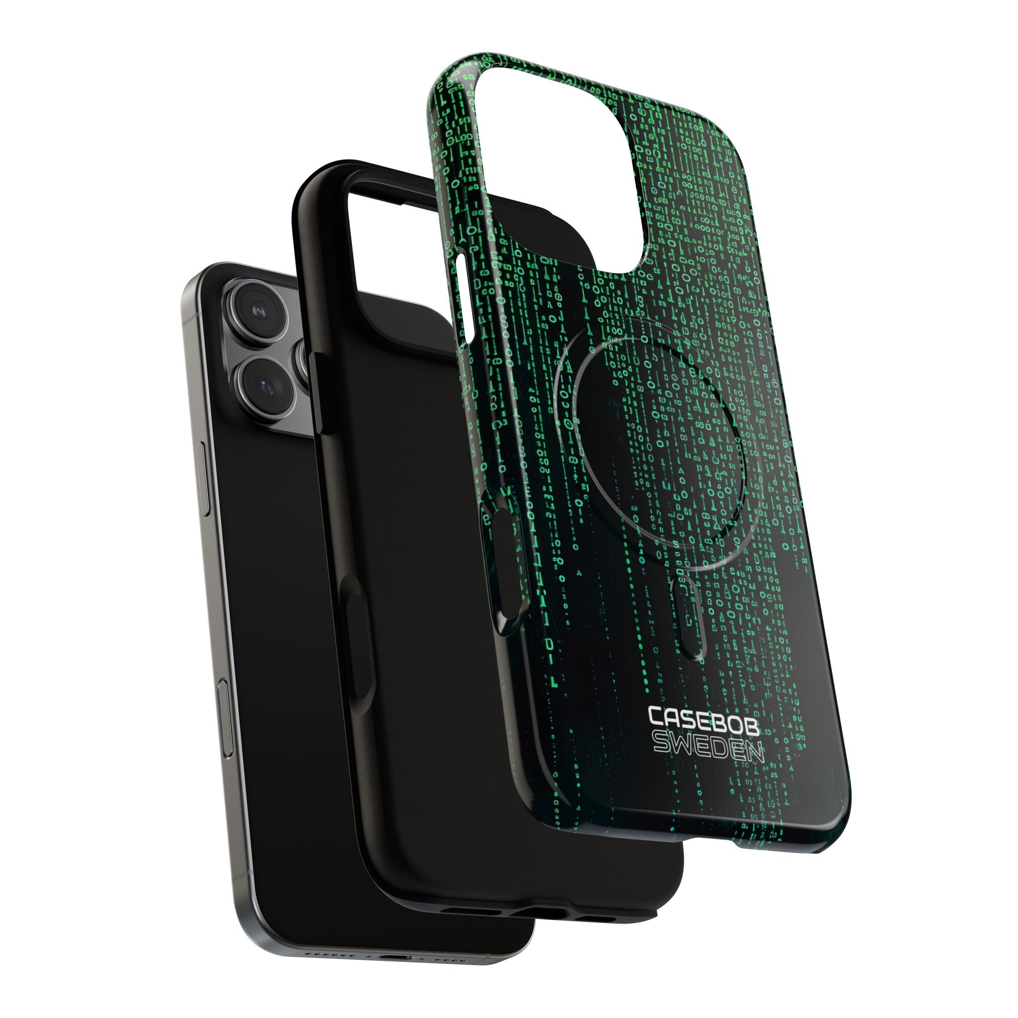 Neon Data Stream iPhone 16 - Tough+