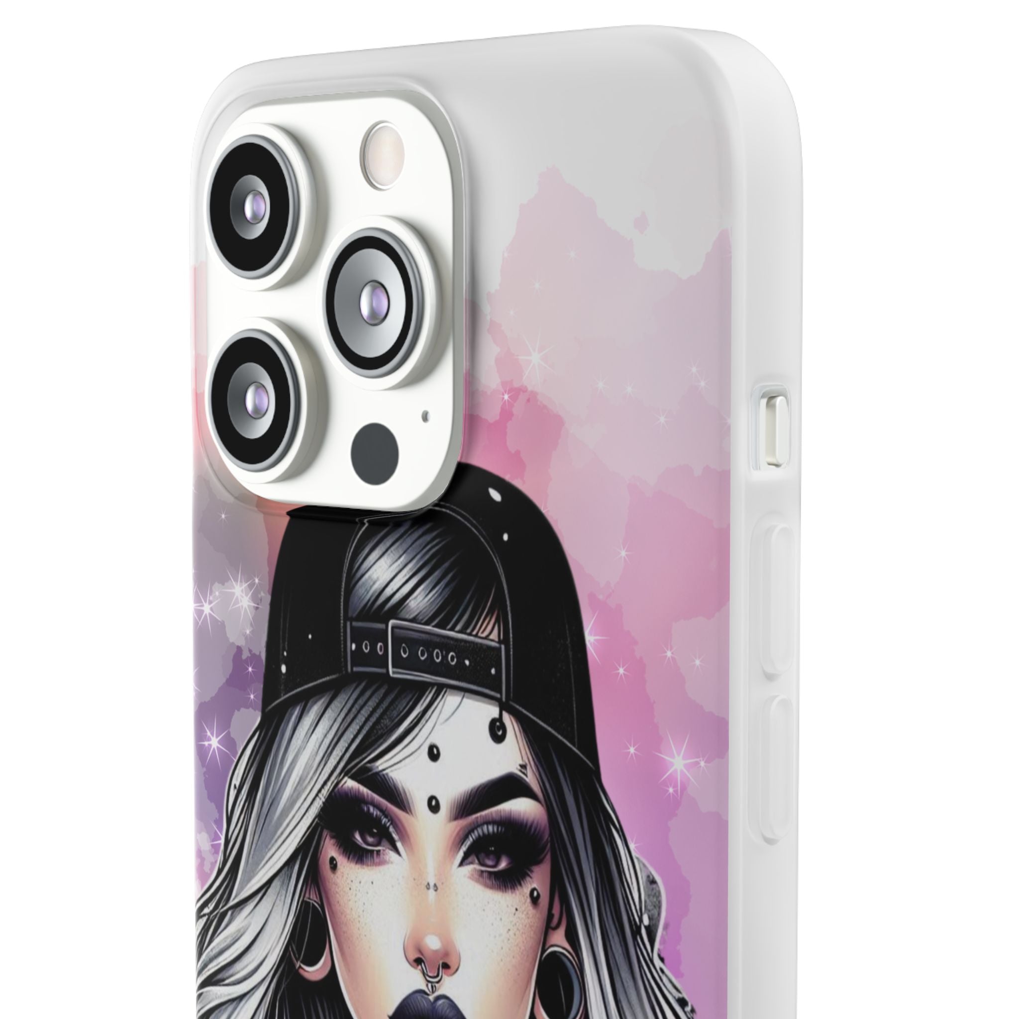 Silver Sip Nebula iPhone 13 Pro - Soft