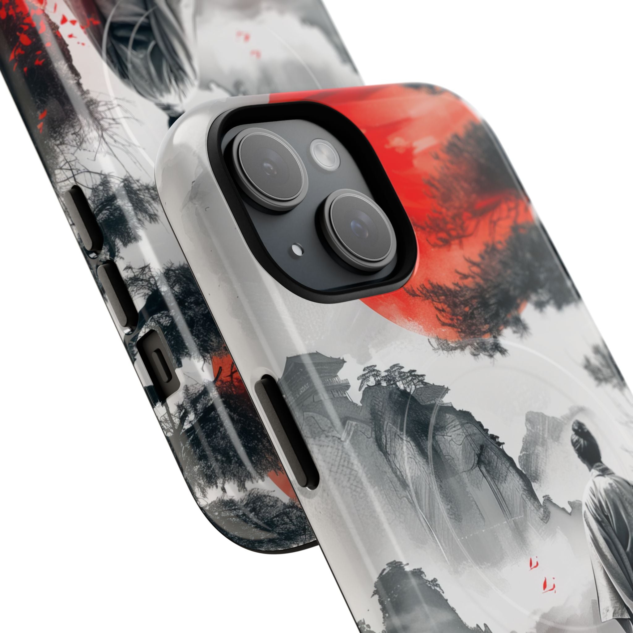 Sunlit Sentinel iPhone 15 Case - Tough+