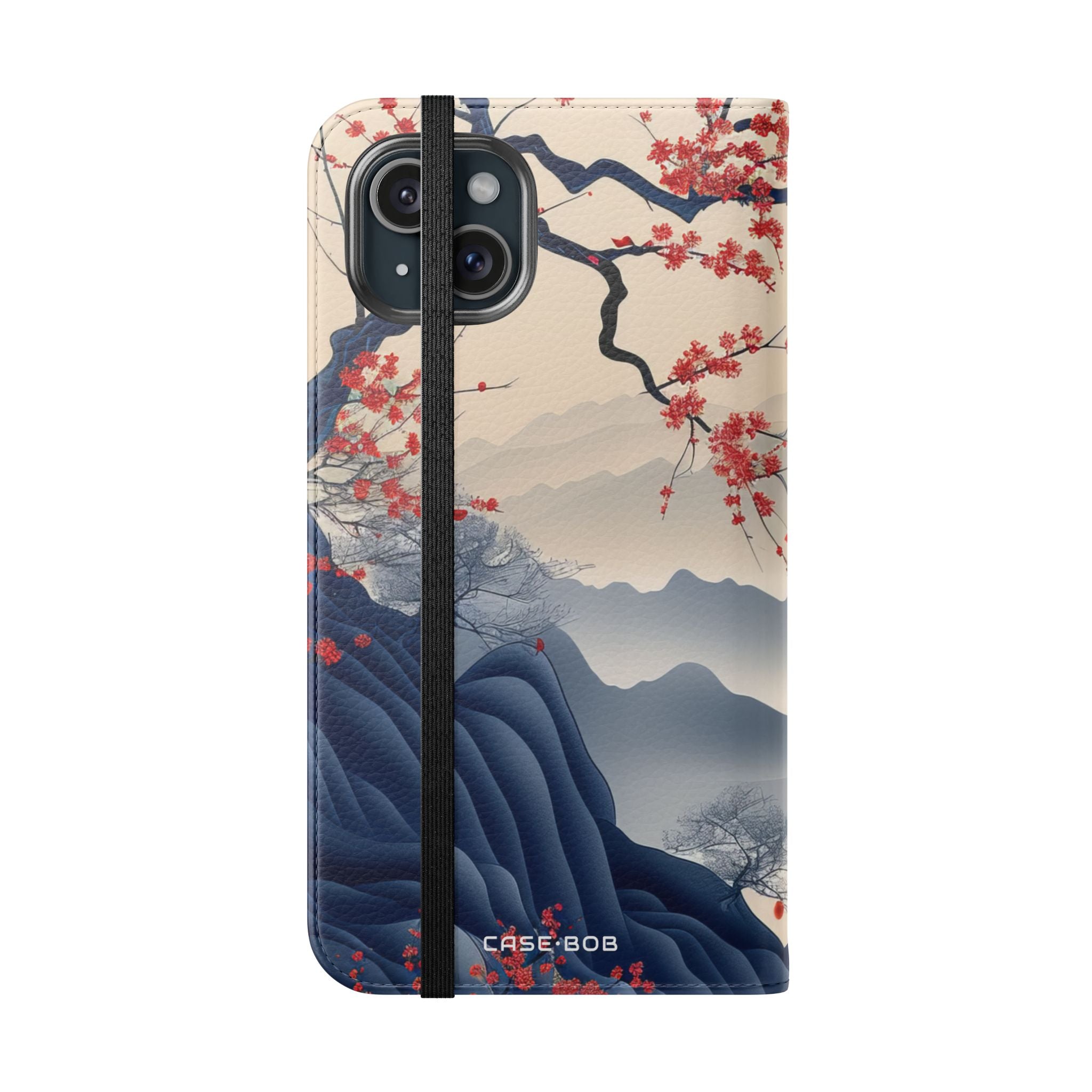 Crimson Branch Moonlight - iPhone 15 Plus Case - Wallet