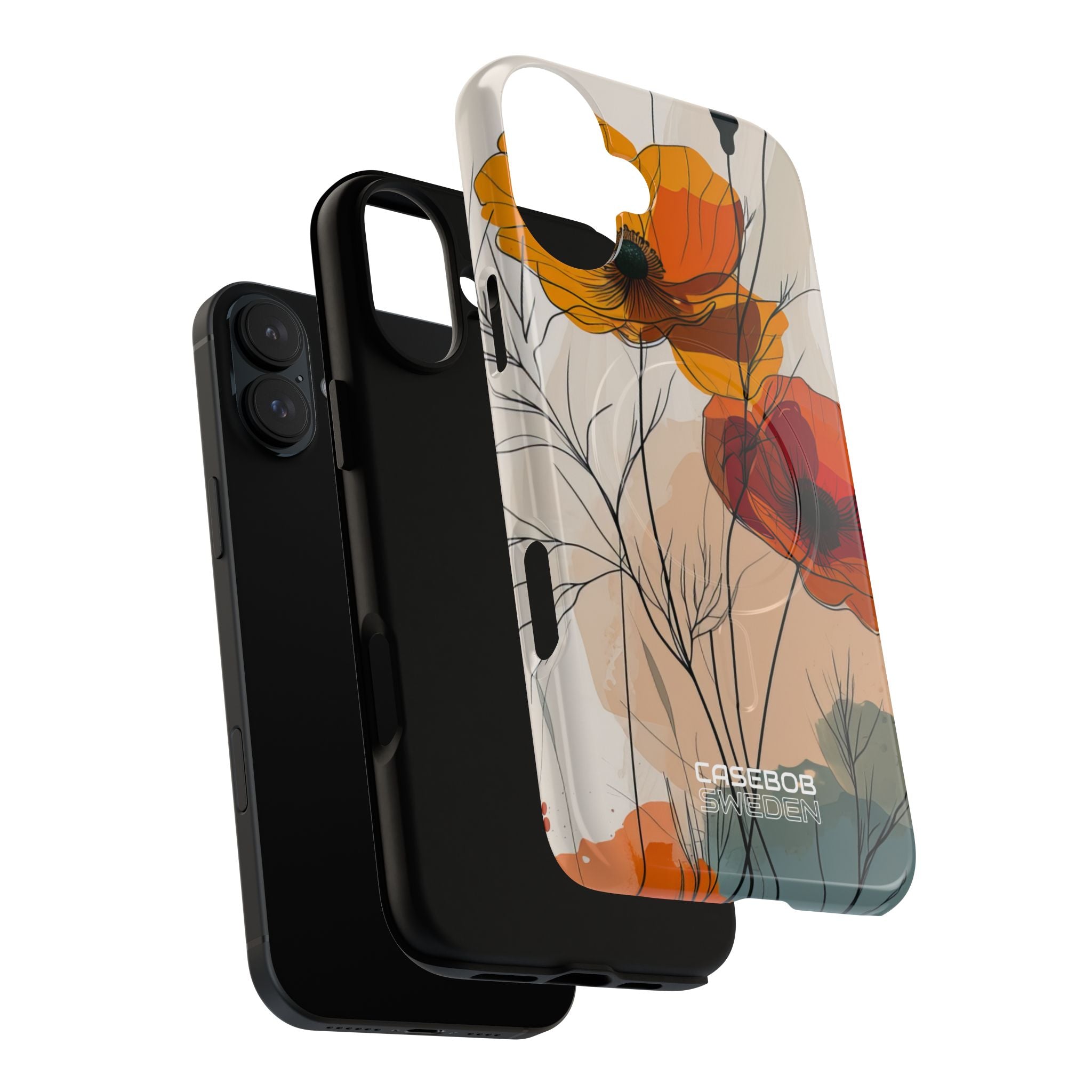 Golden Bloom Dance iPhone 16 - Tough+