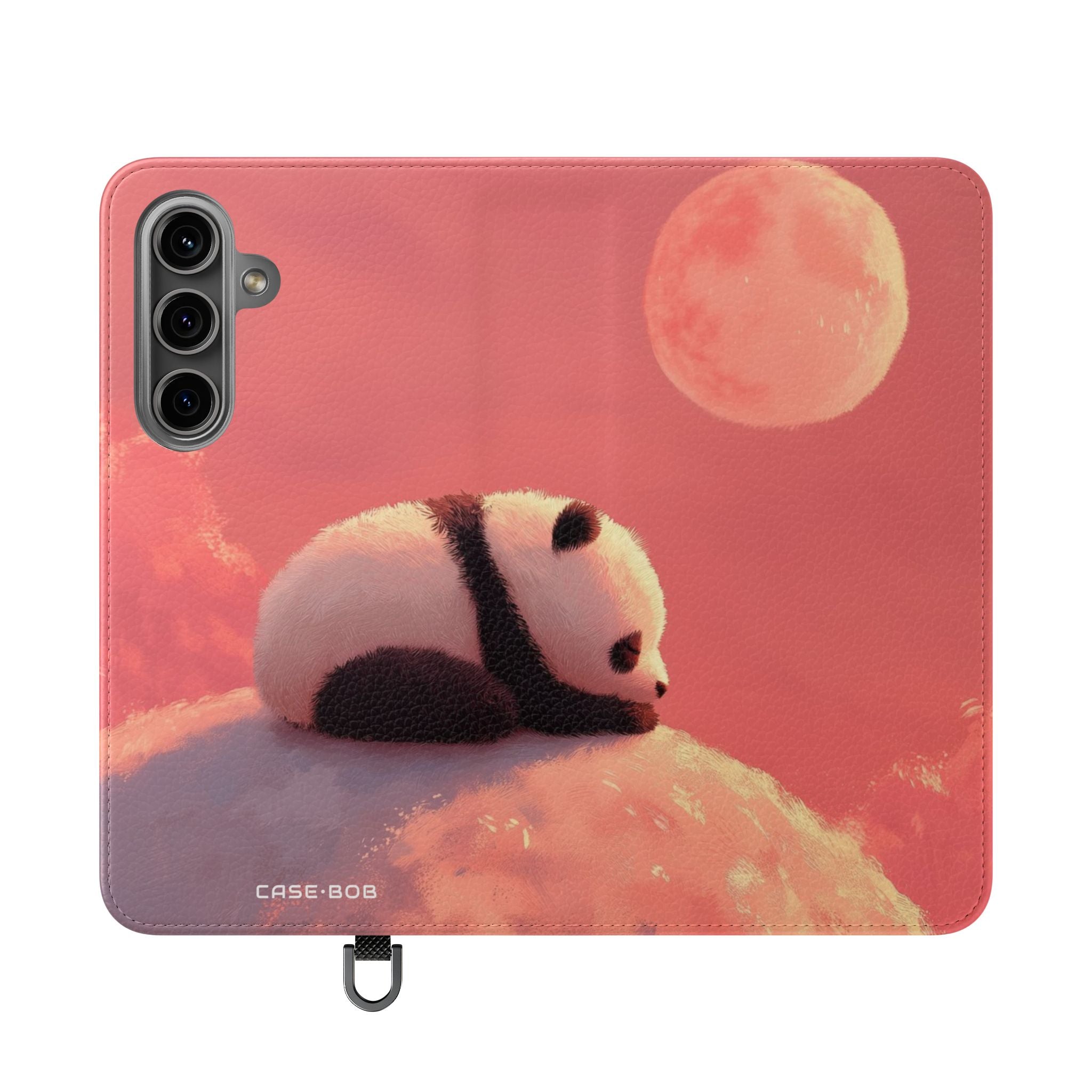 Panda Moonlight - Samsung S24 Case - Wallet