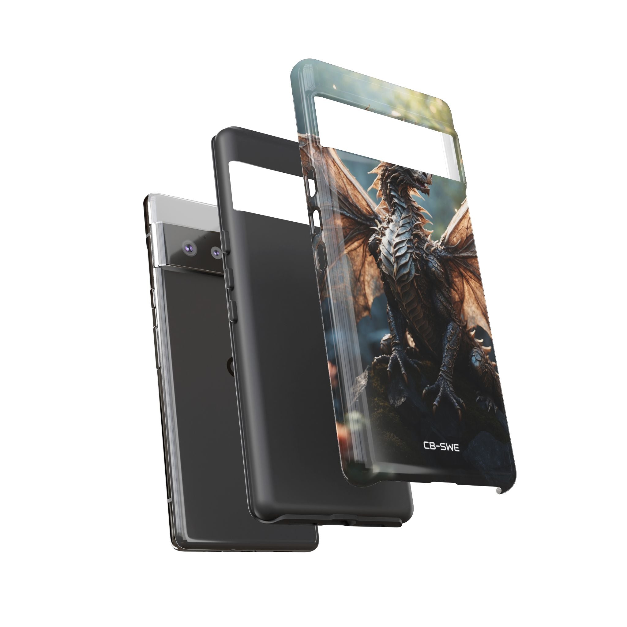 Majestic Dragon Glows - Google Pixel Case