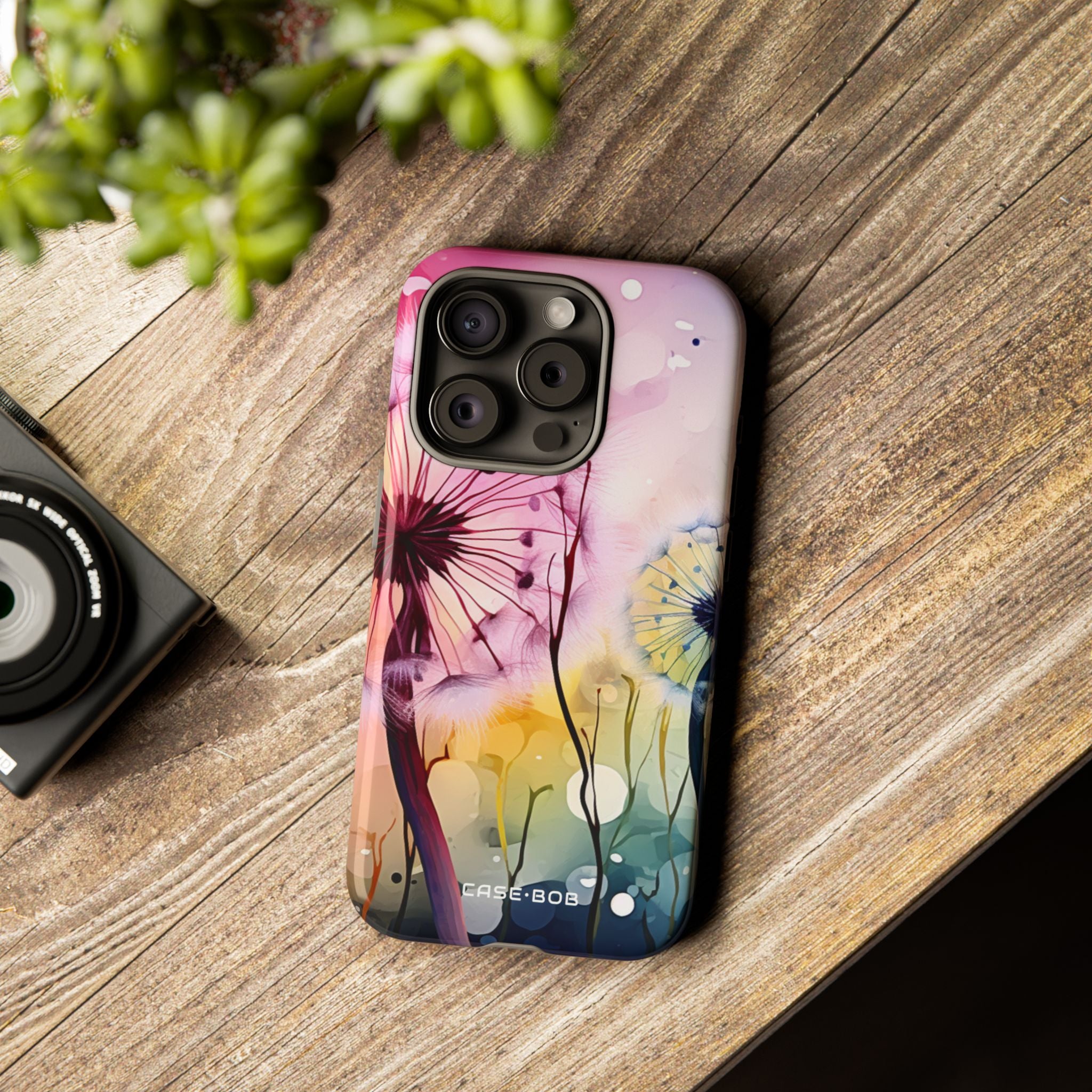 Dandelion Glow iPhone 15 Pro Case - Tough