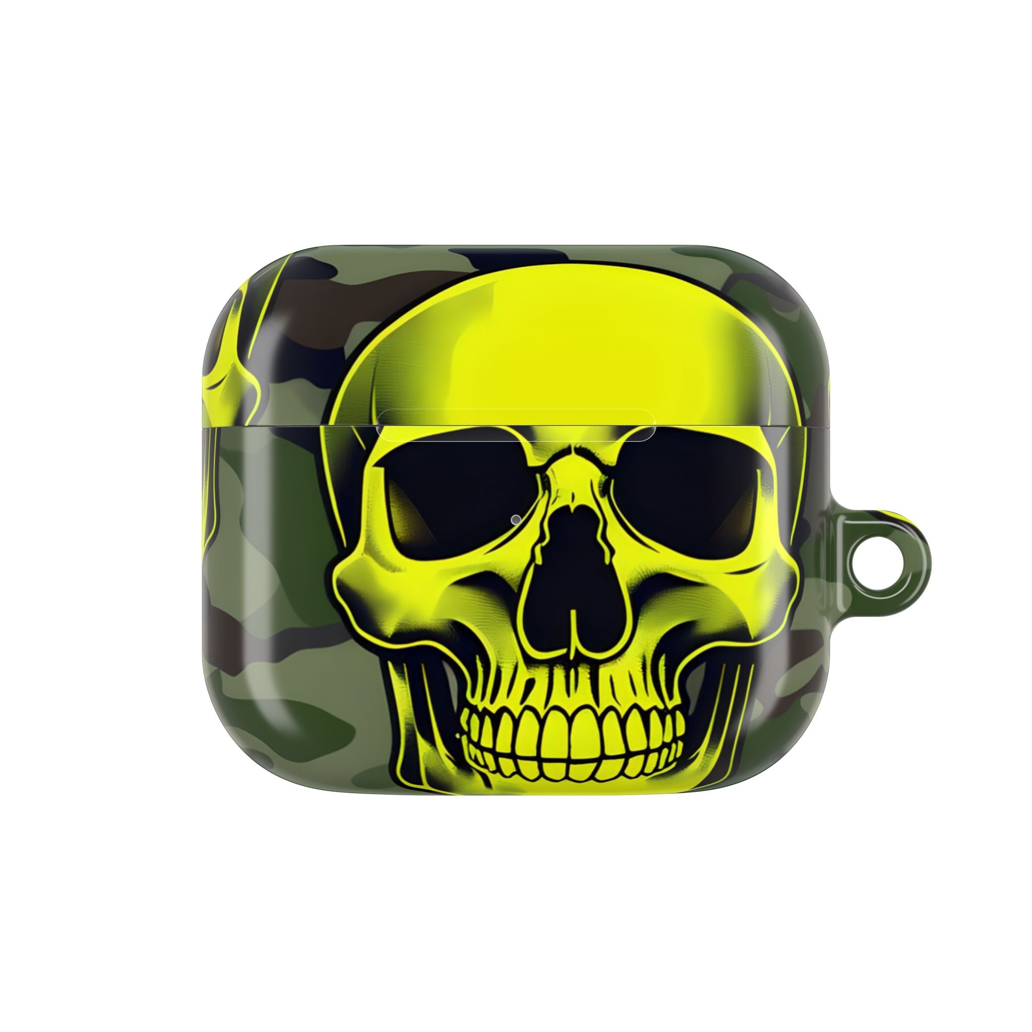 Neon Skull Camo - AirPods Case