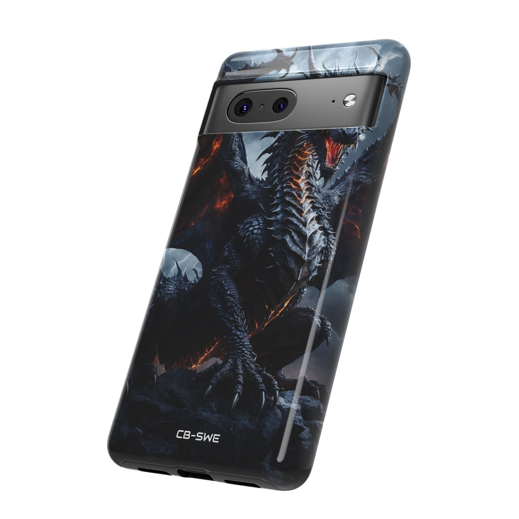 Fiery Wings Unleashed - Google Pixel Case