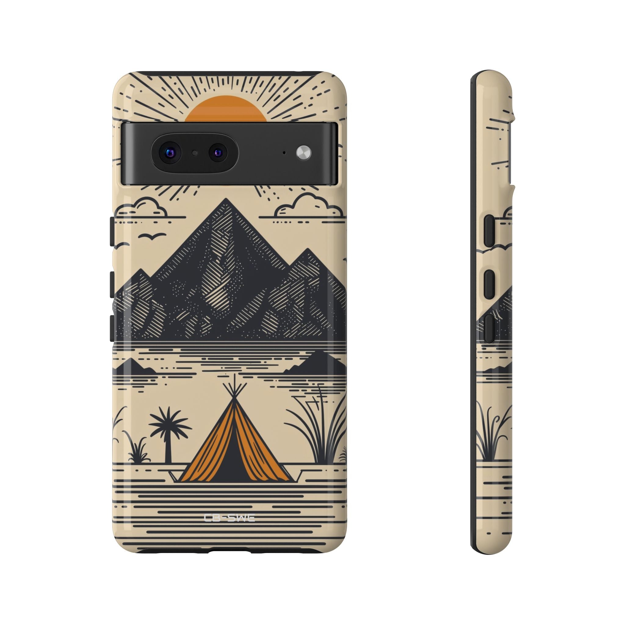 Golden Tent Awaits - Google Pixel Case