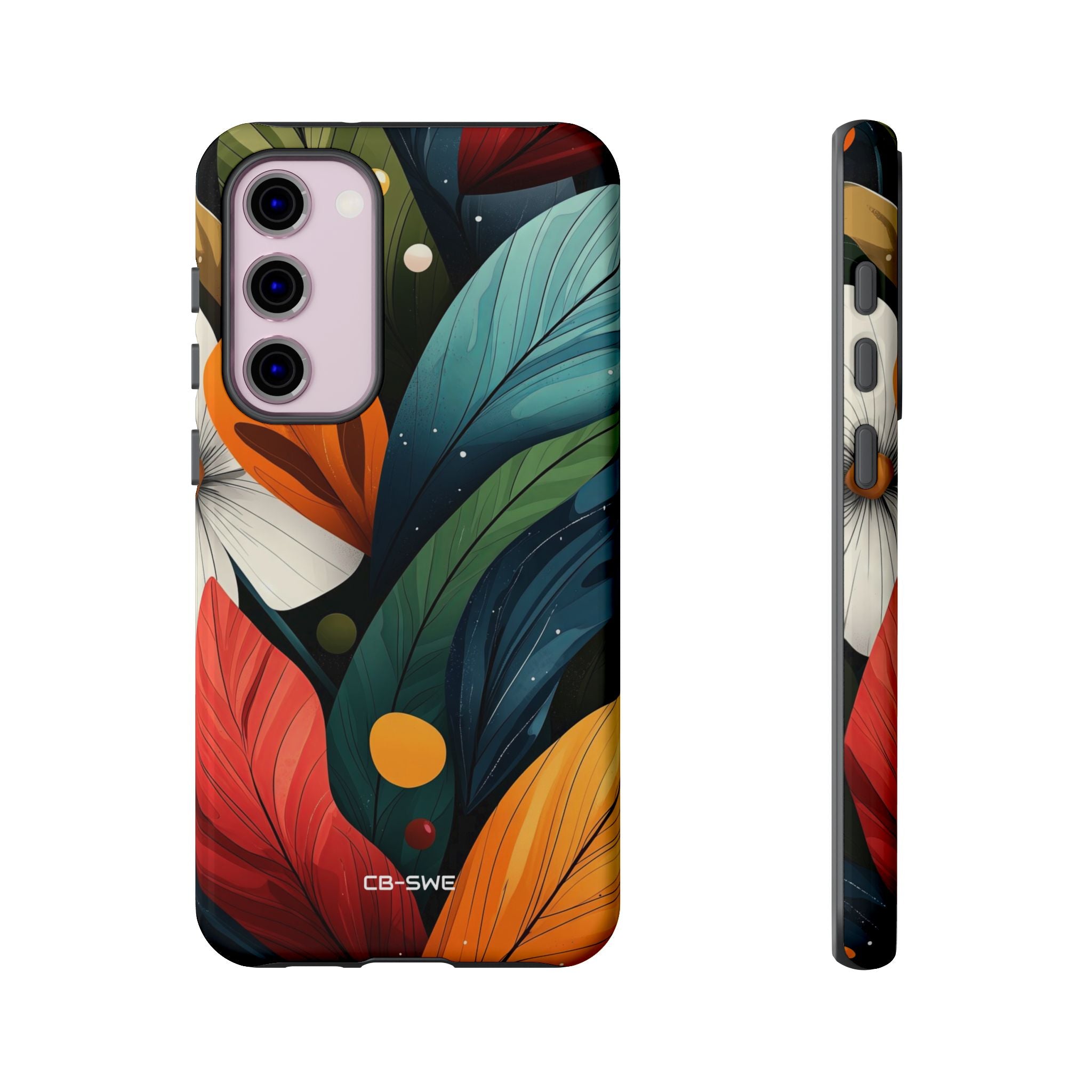 Vibrant Floral Symphony - Samsung Case