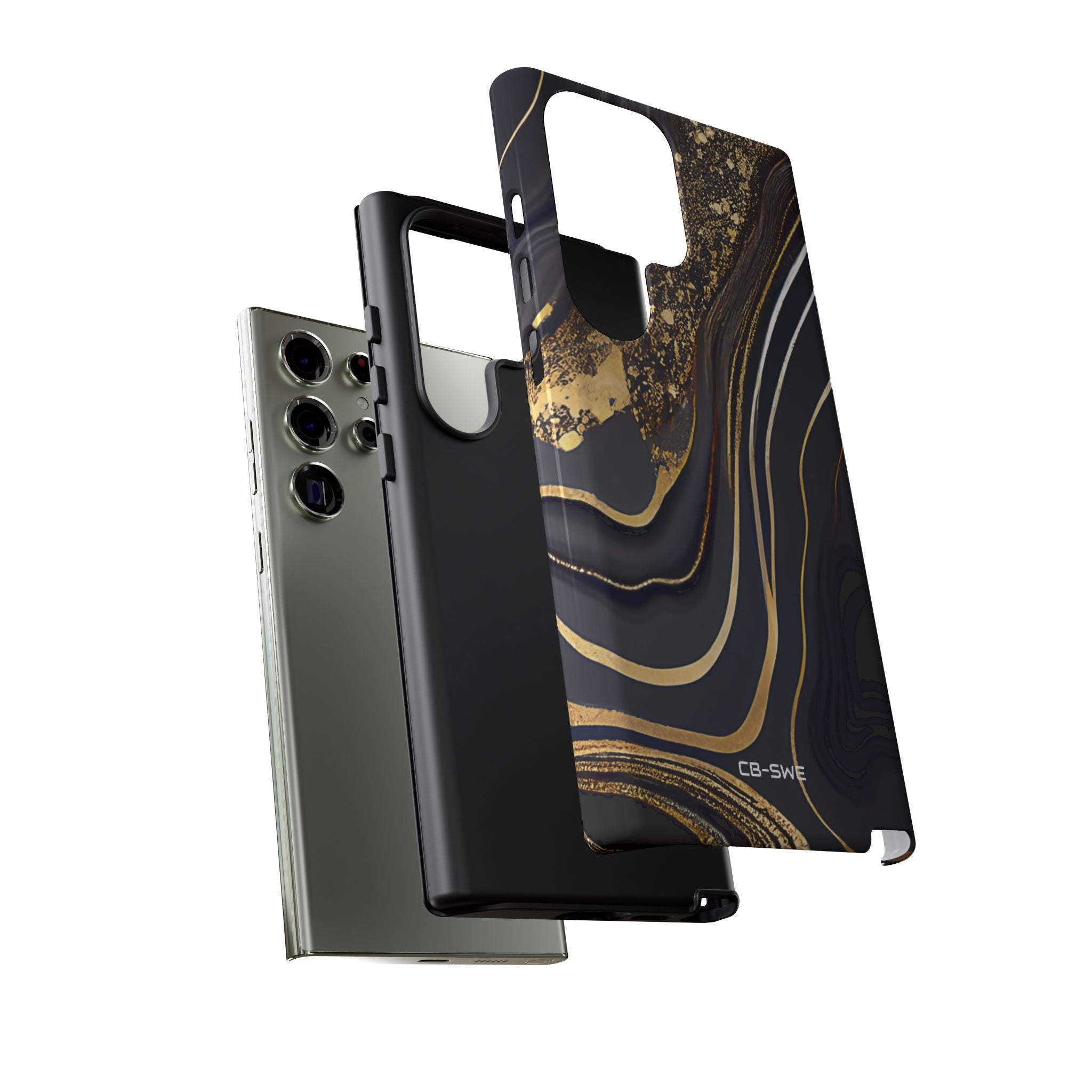 Elegant Gold Streams - Samsung Case