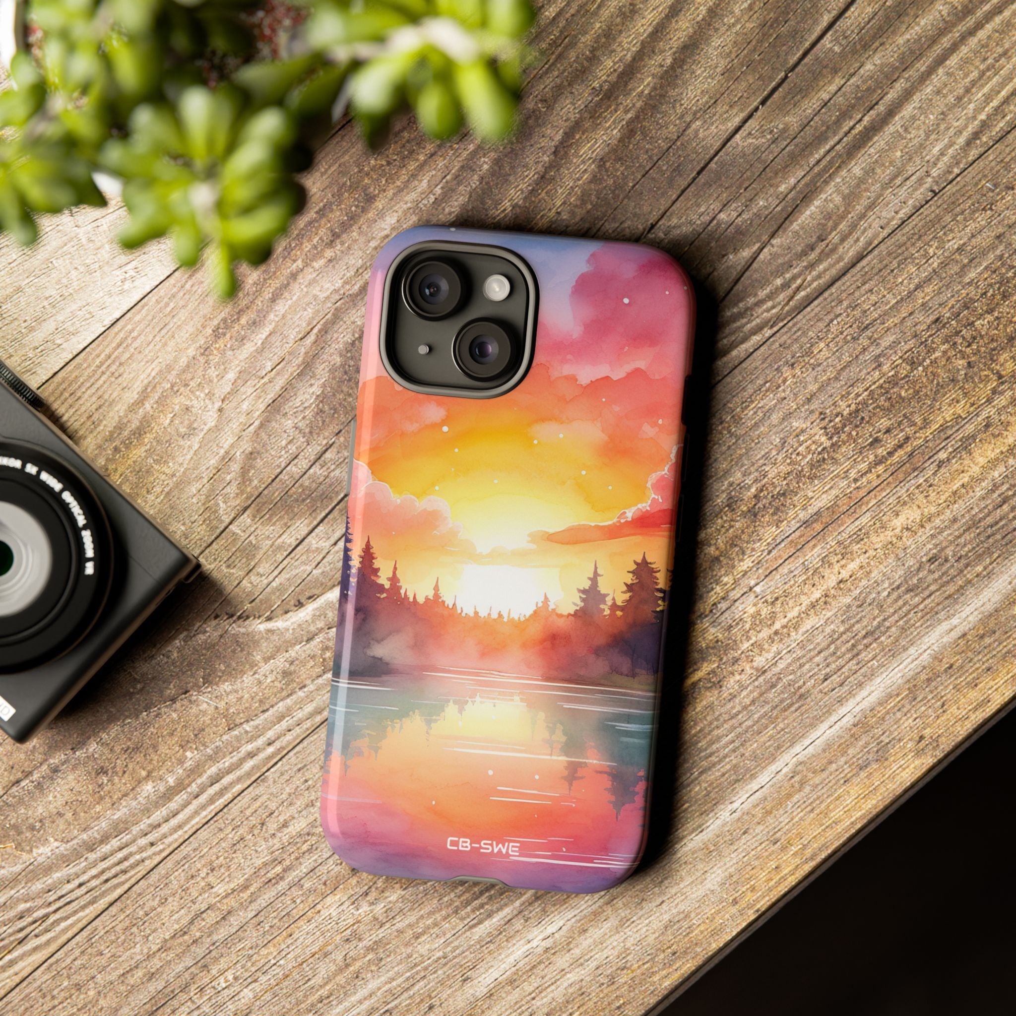 Sunset Reflections Glow - iPhone Case