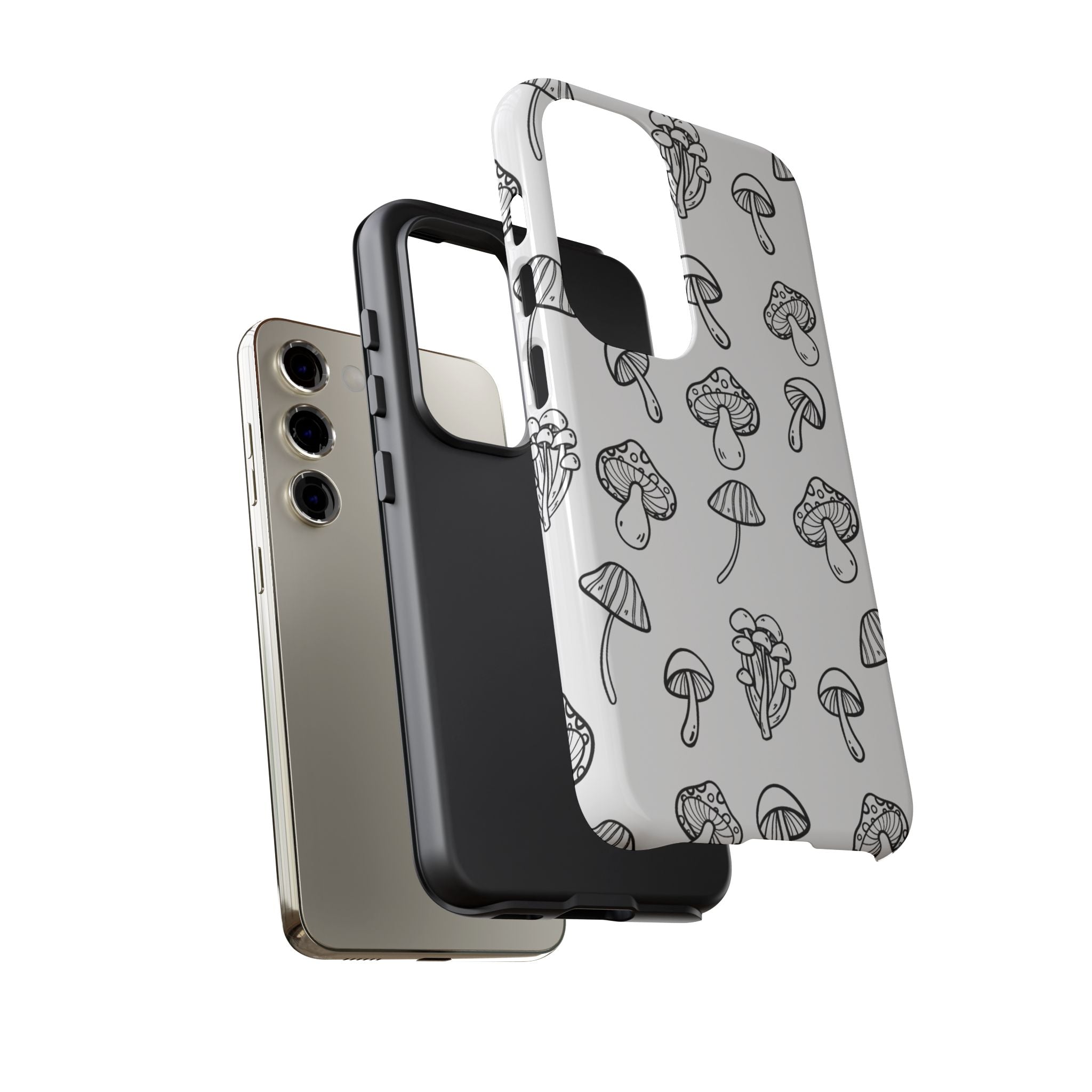 Mushroom Line Play - Samsung Case