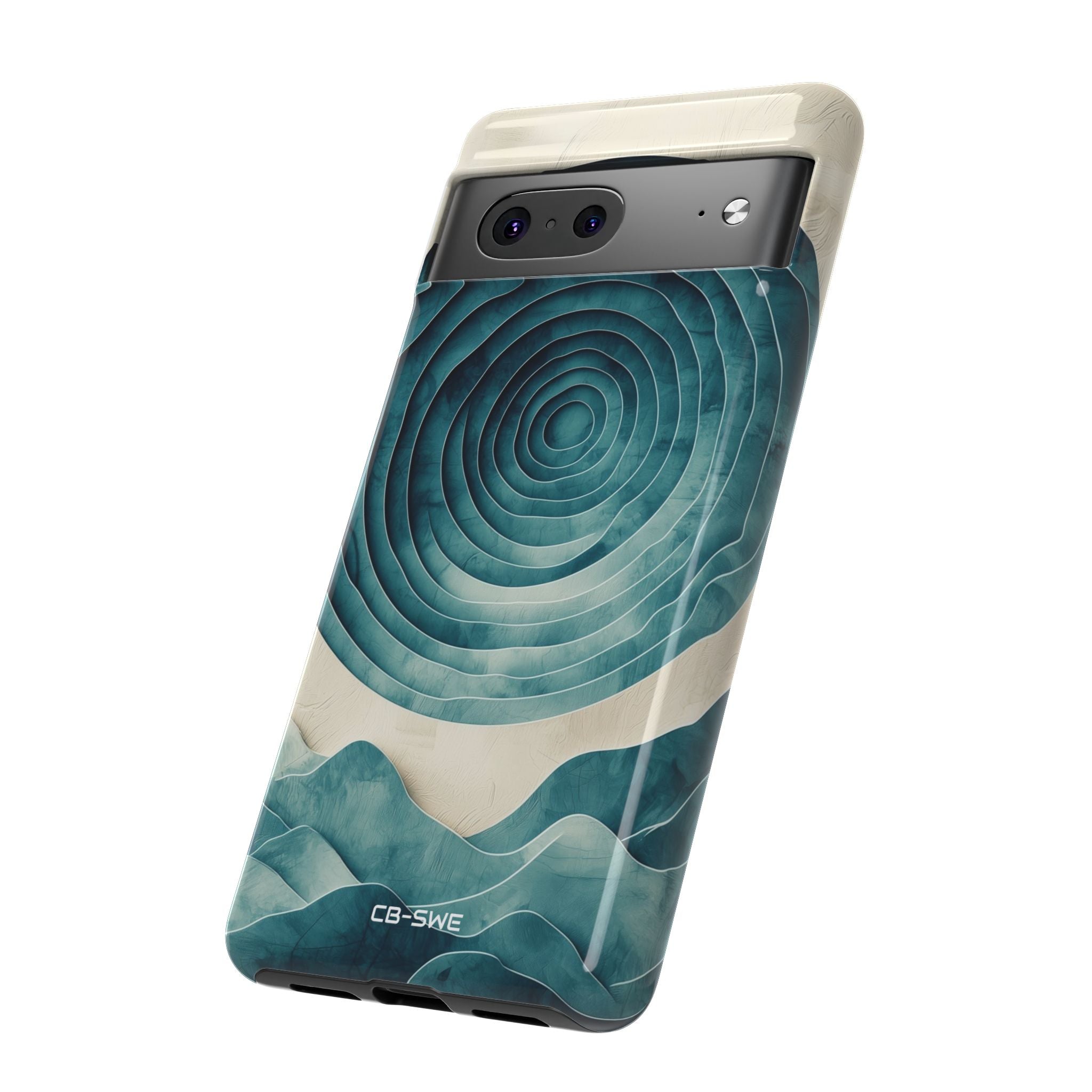 Waves Embrace Circles - Google Pixel Case