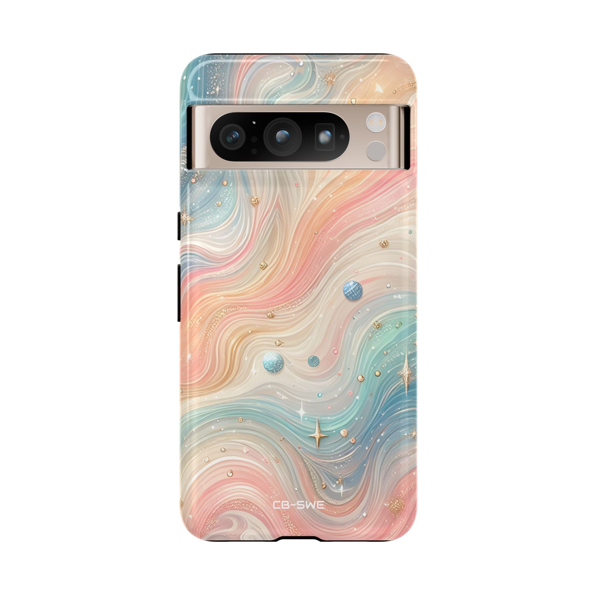 Celestial Waves Dance - Google Pixel Case