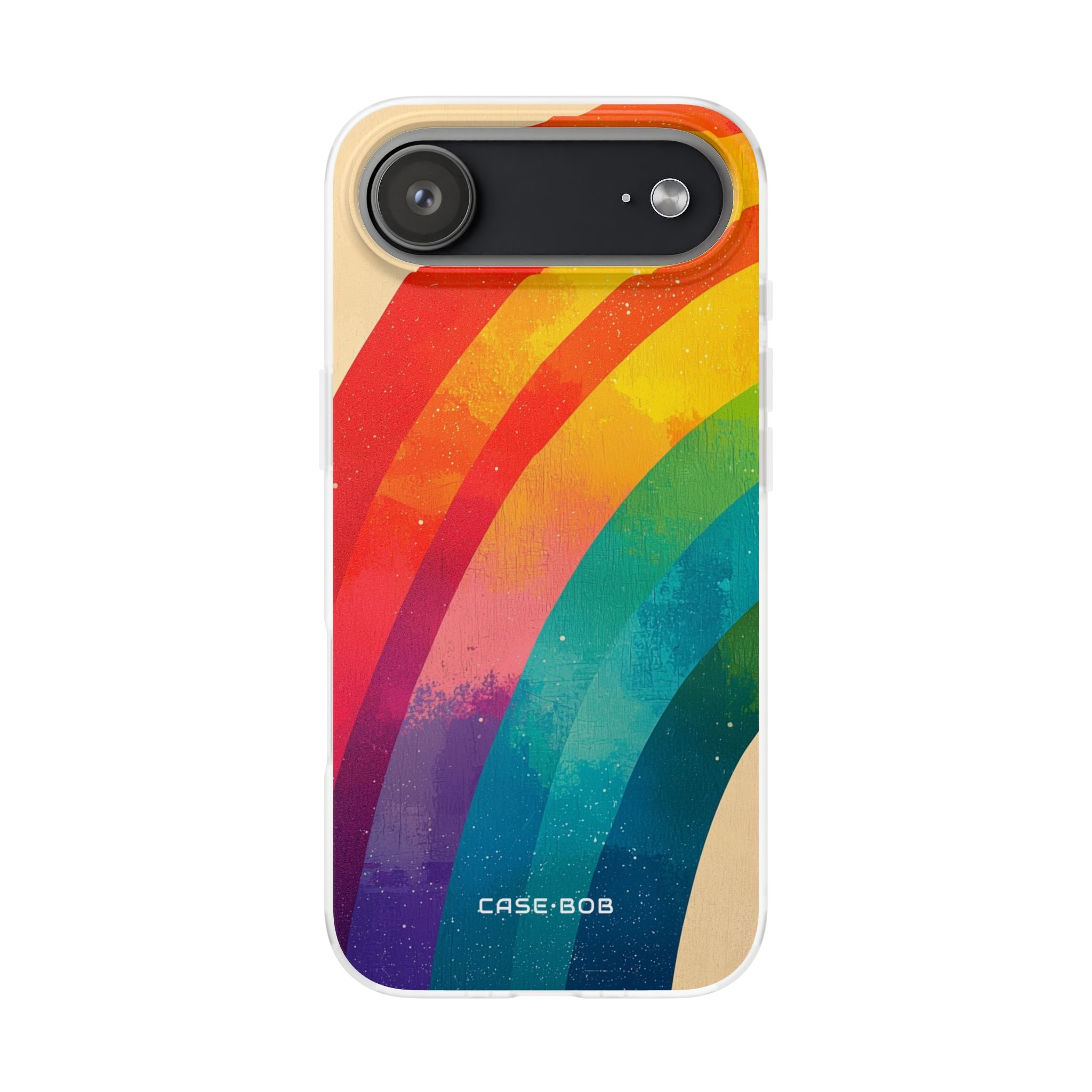 Textured Rainbow Arc iPhone 17 Air Case - Soft