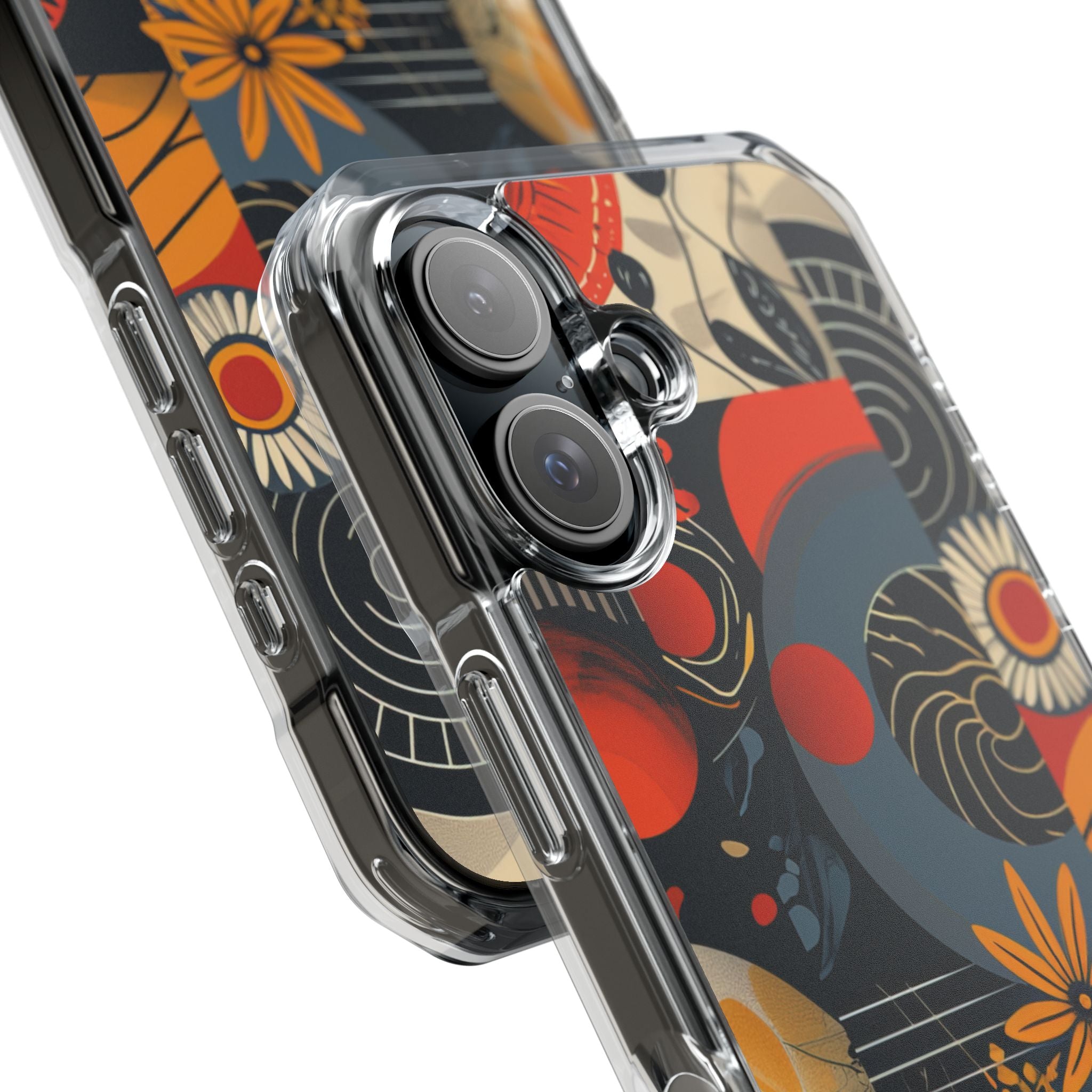 Fire Bloom Flow iPhone 16 - Impact Clear+