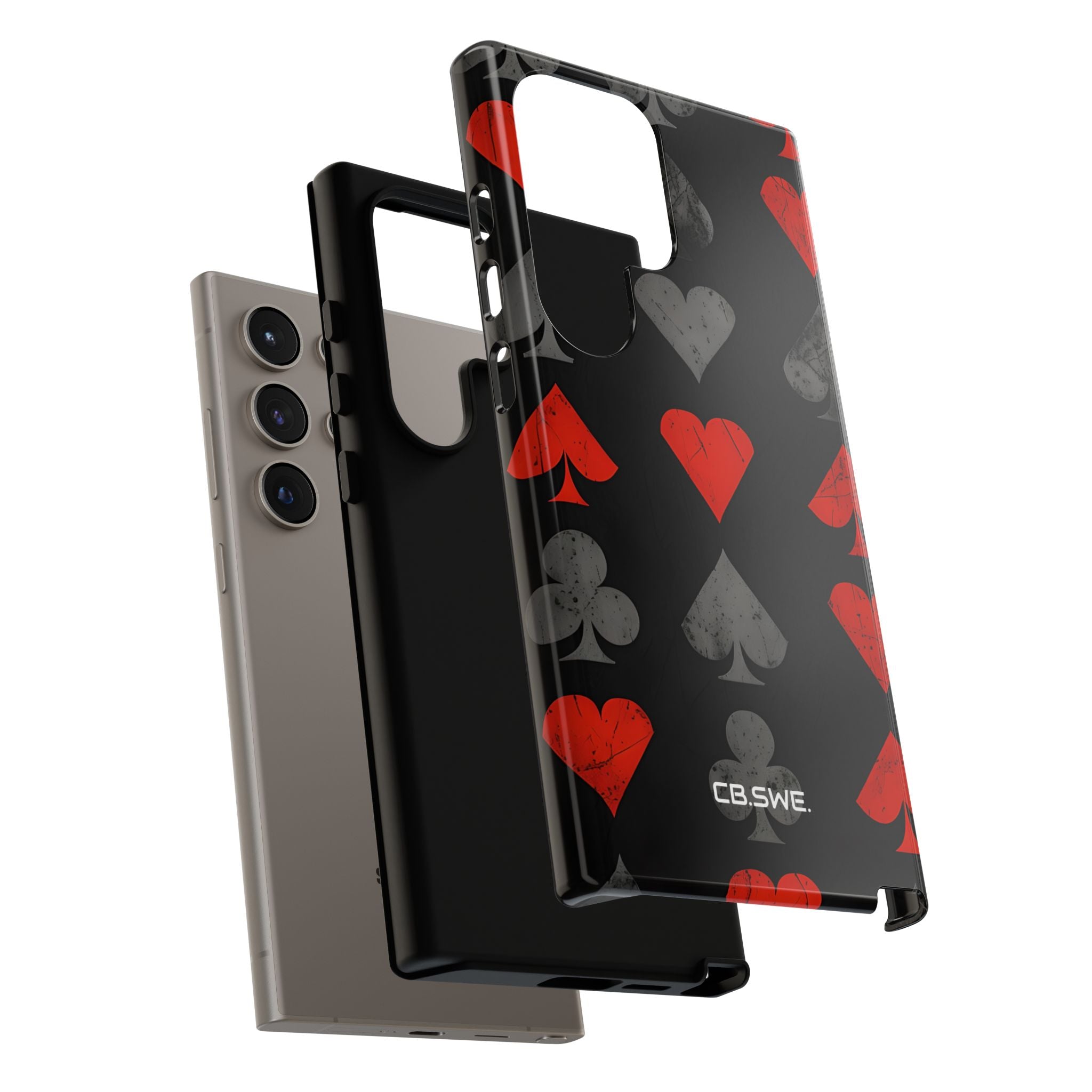 Playing Card Suits Gothic Flair Samsung S24 - Tough