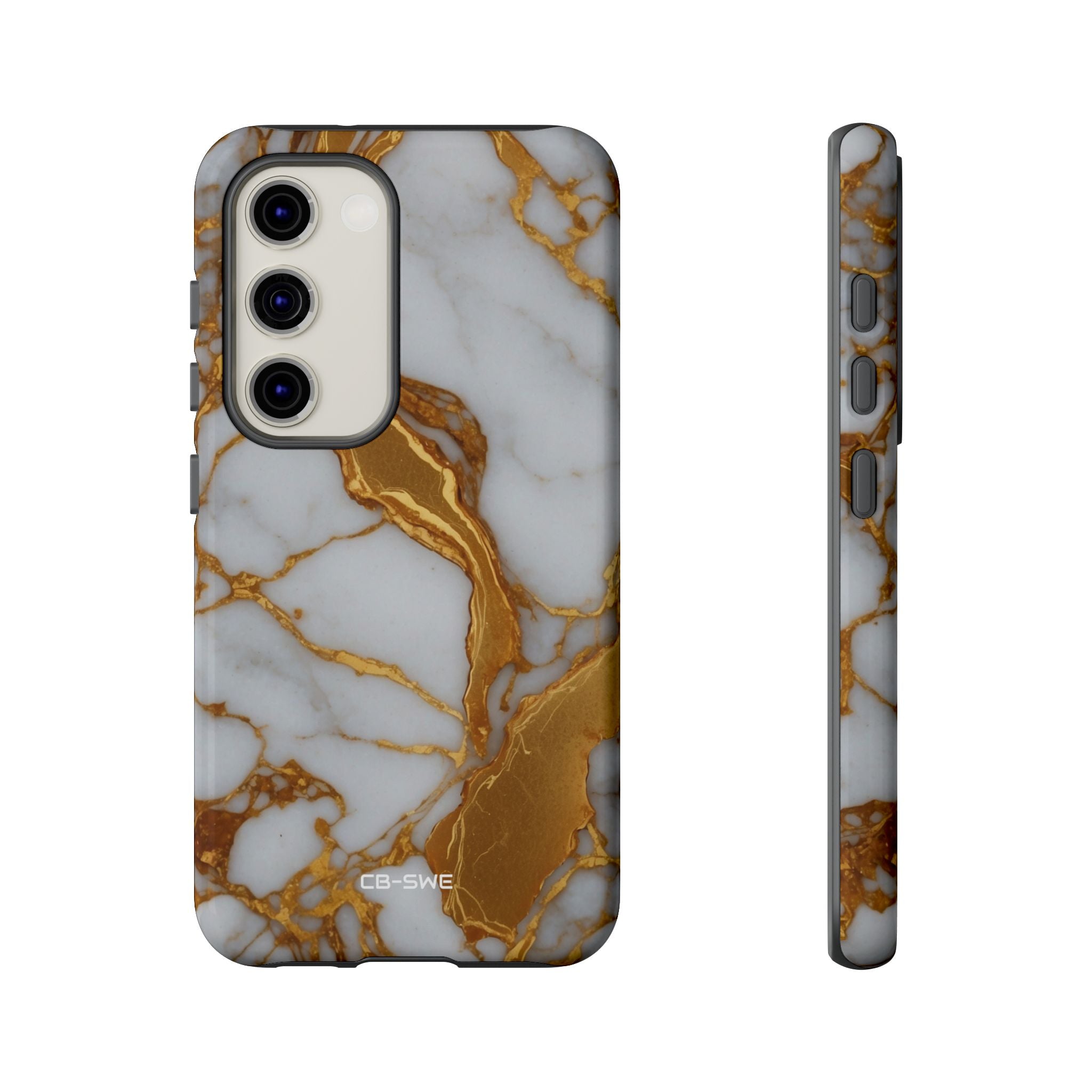 Golden Veins Flow - Samsung Case