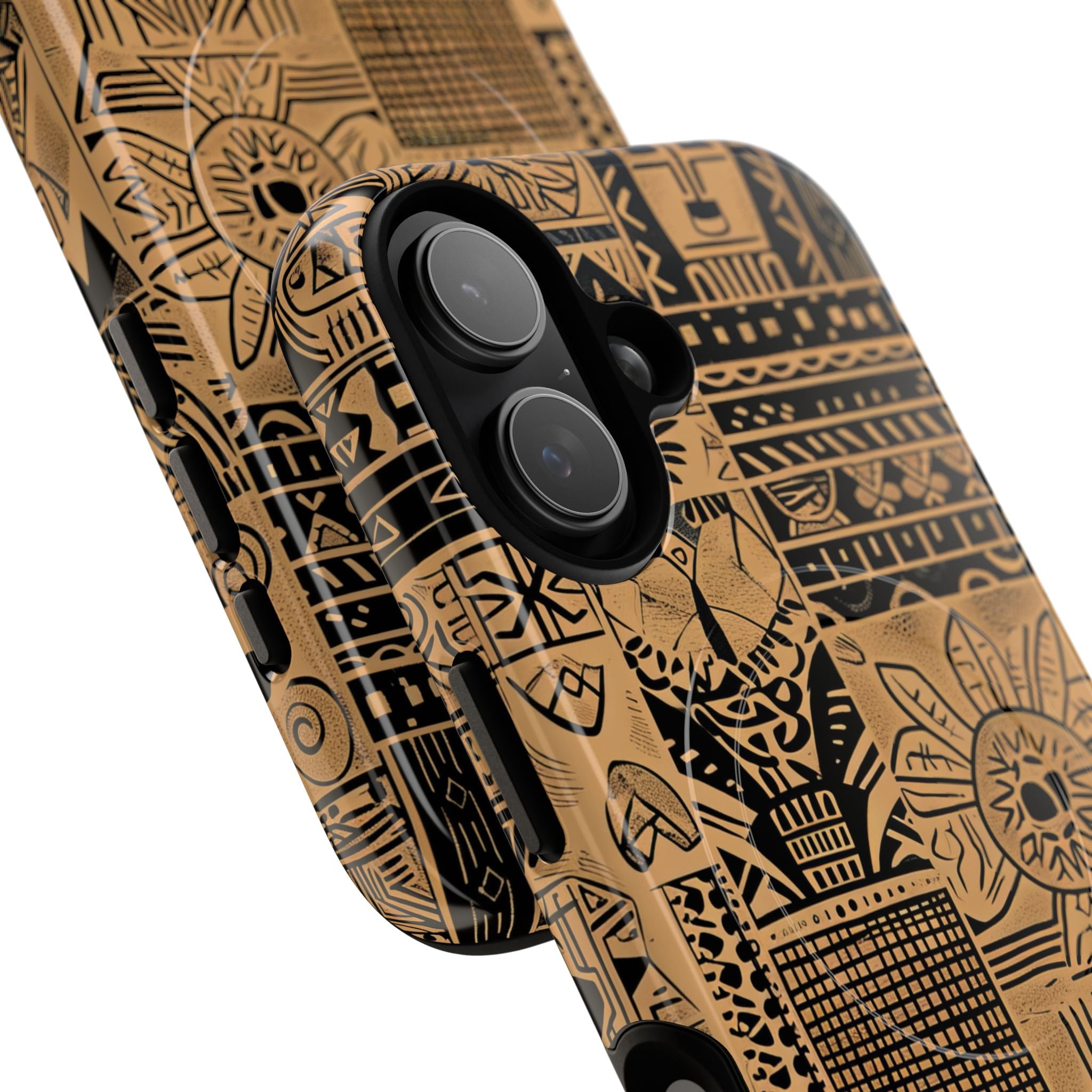 Tribal Faces iPhone 17 Case - Tough+