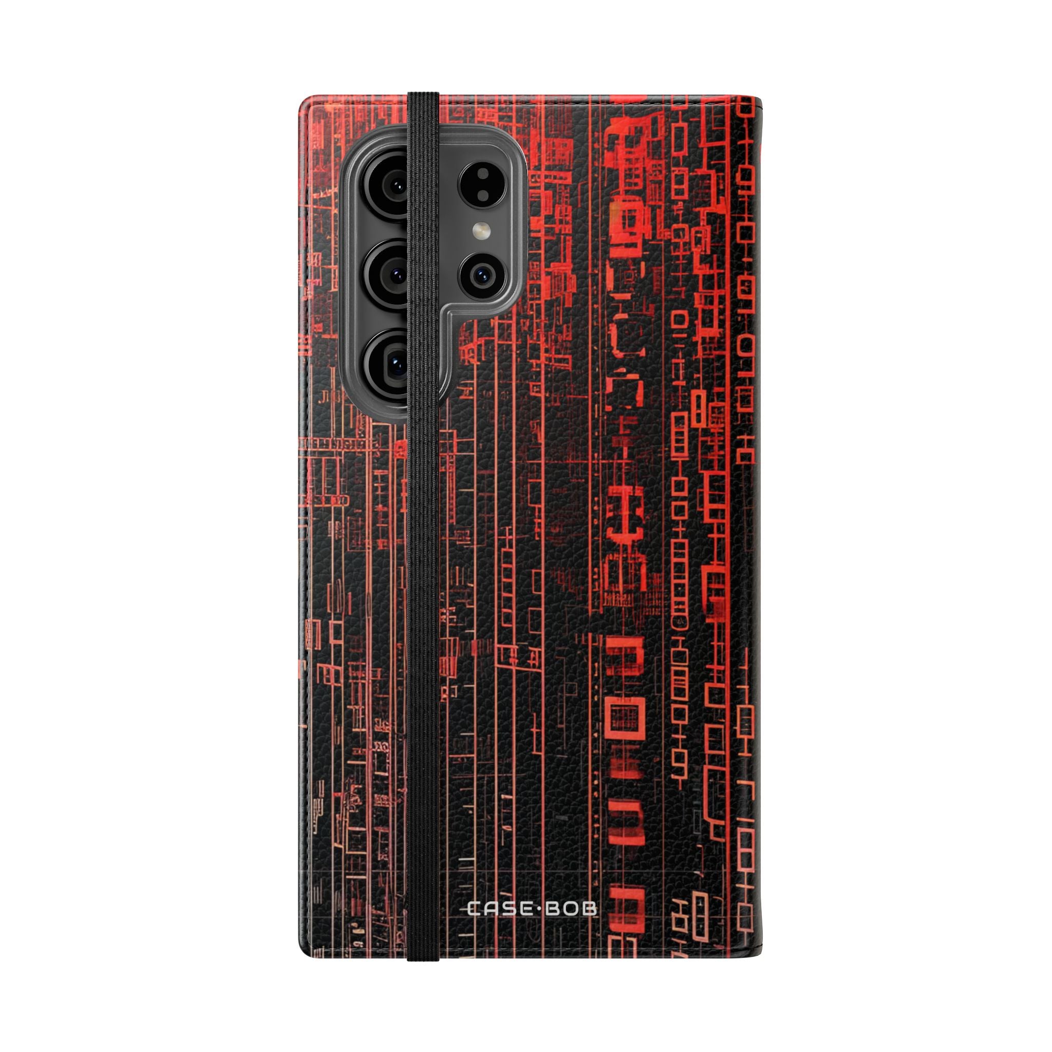 Crimson Columns - Samsung S23 Ultra Case - Wallet