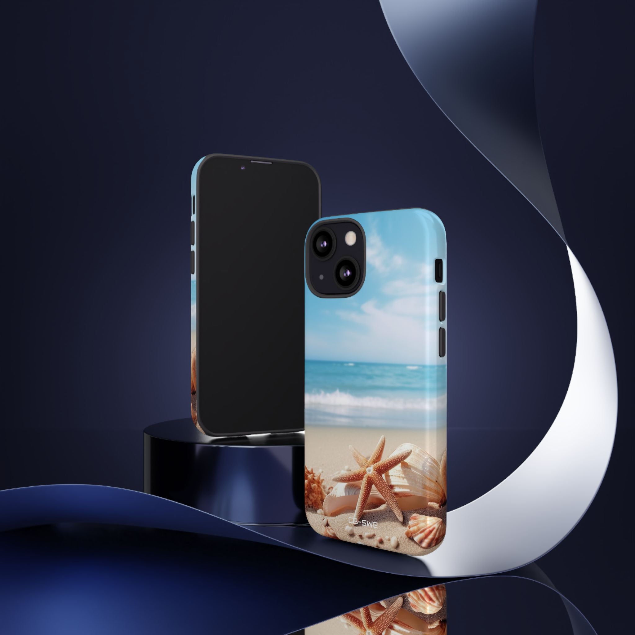 Shells Rest Beneath Waves - iPhone Case