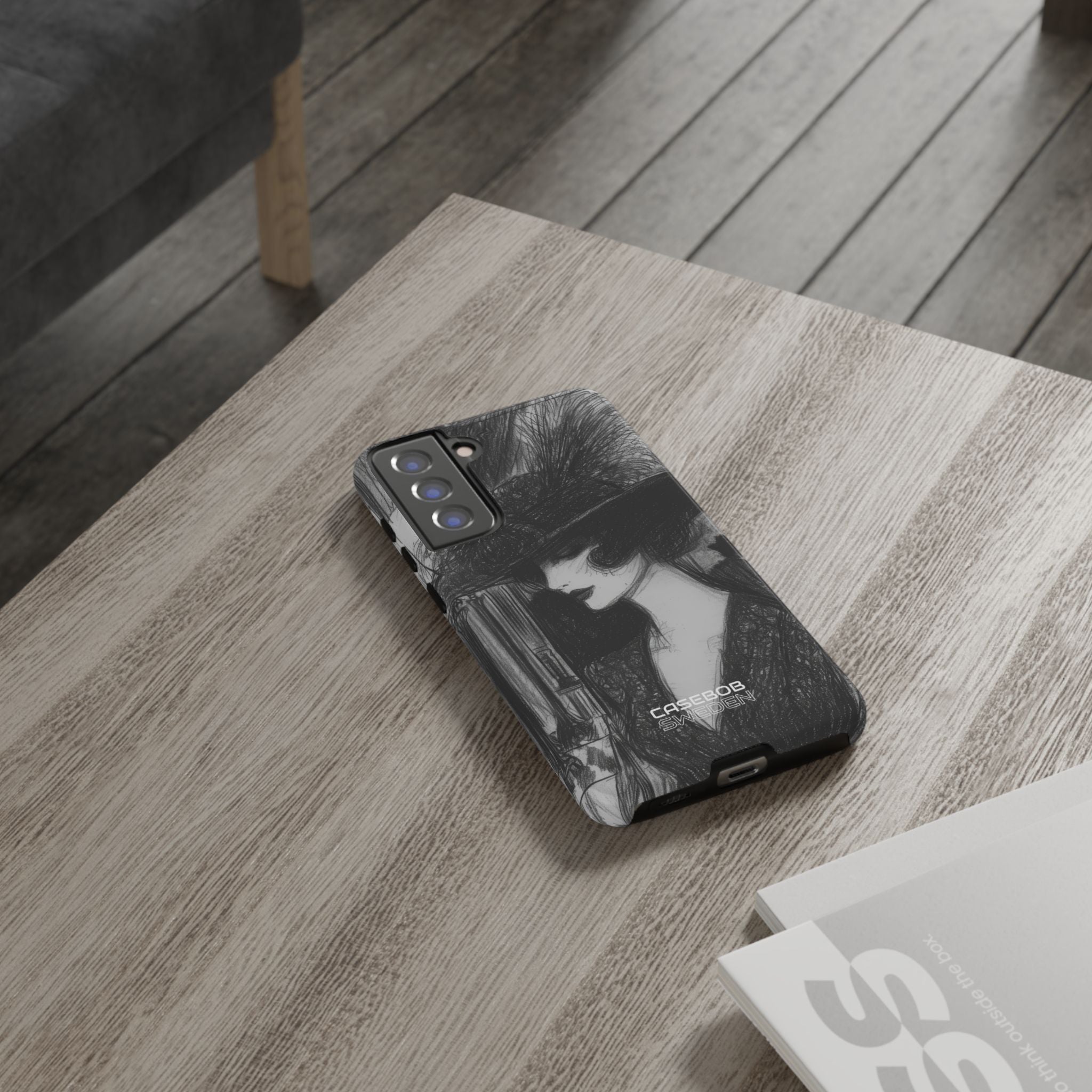 Vintage Veer Elegantie Samsung S21 - Tough