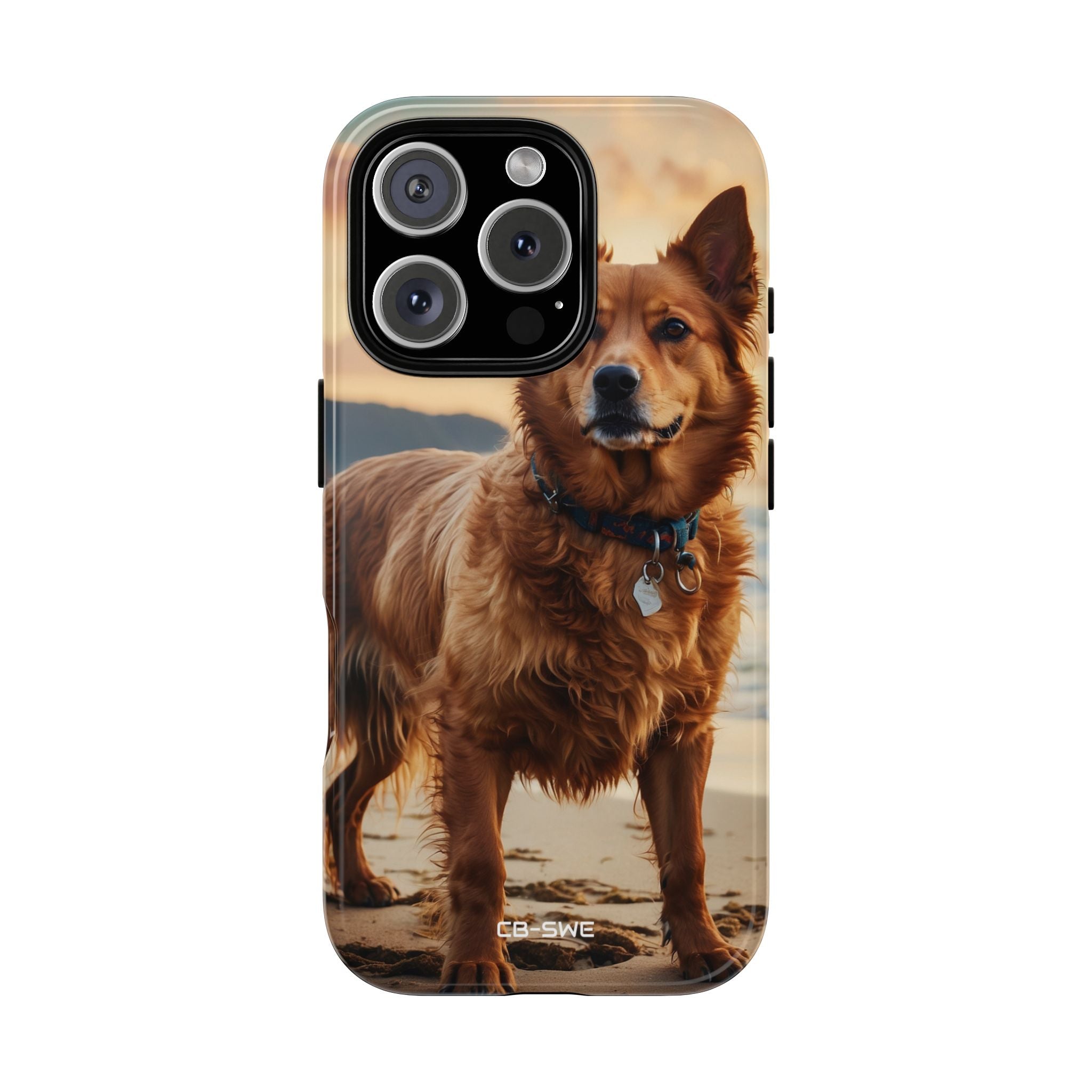 Golden Dog Plays - iPhone Case