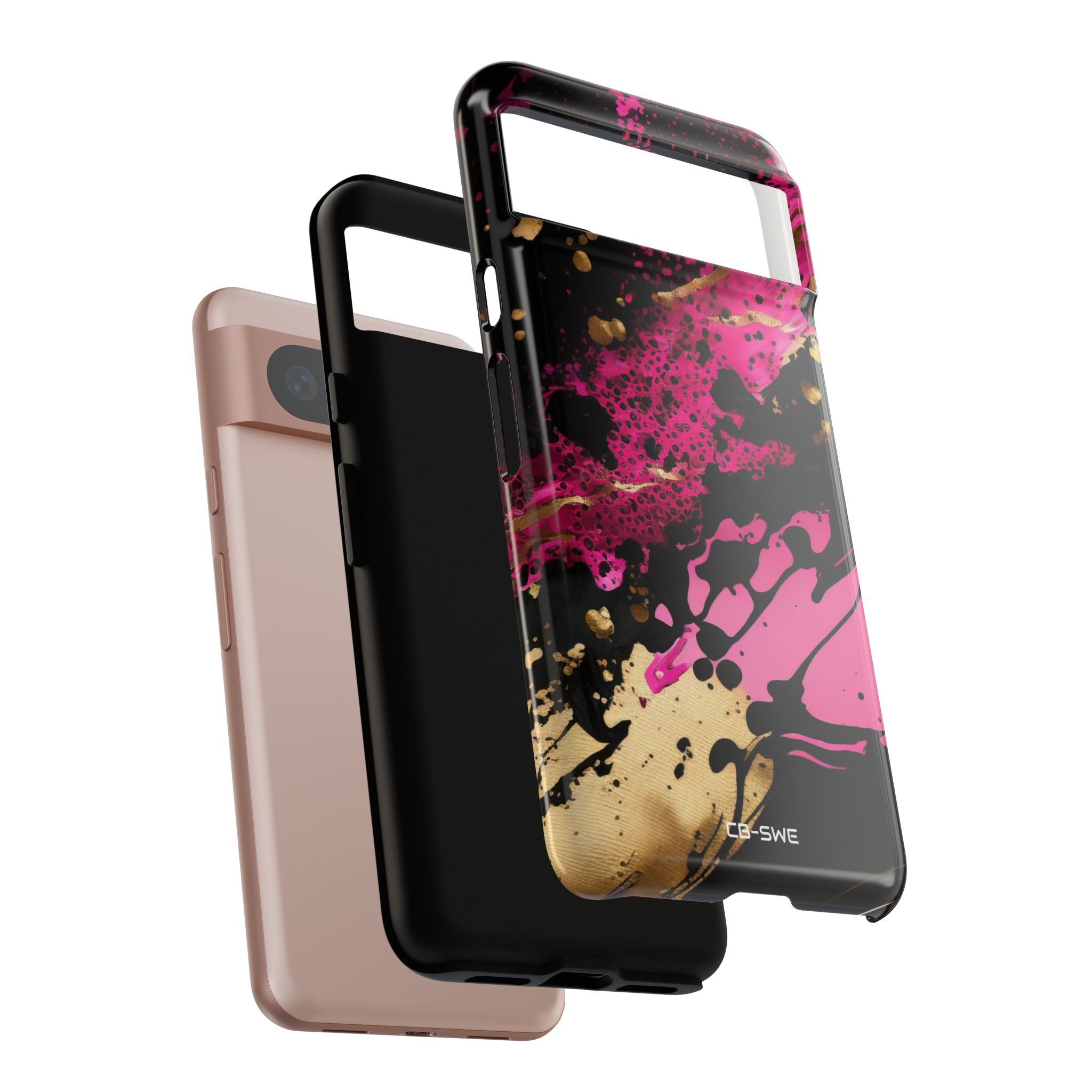 Dynamic Splatter Elegance - Google Pixel Case
