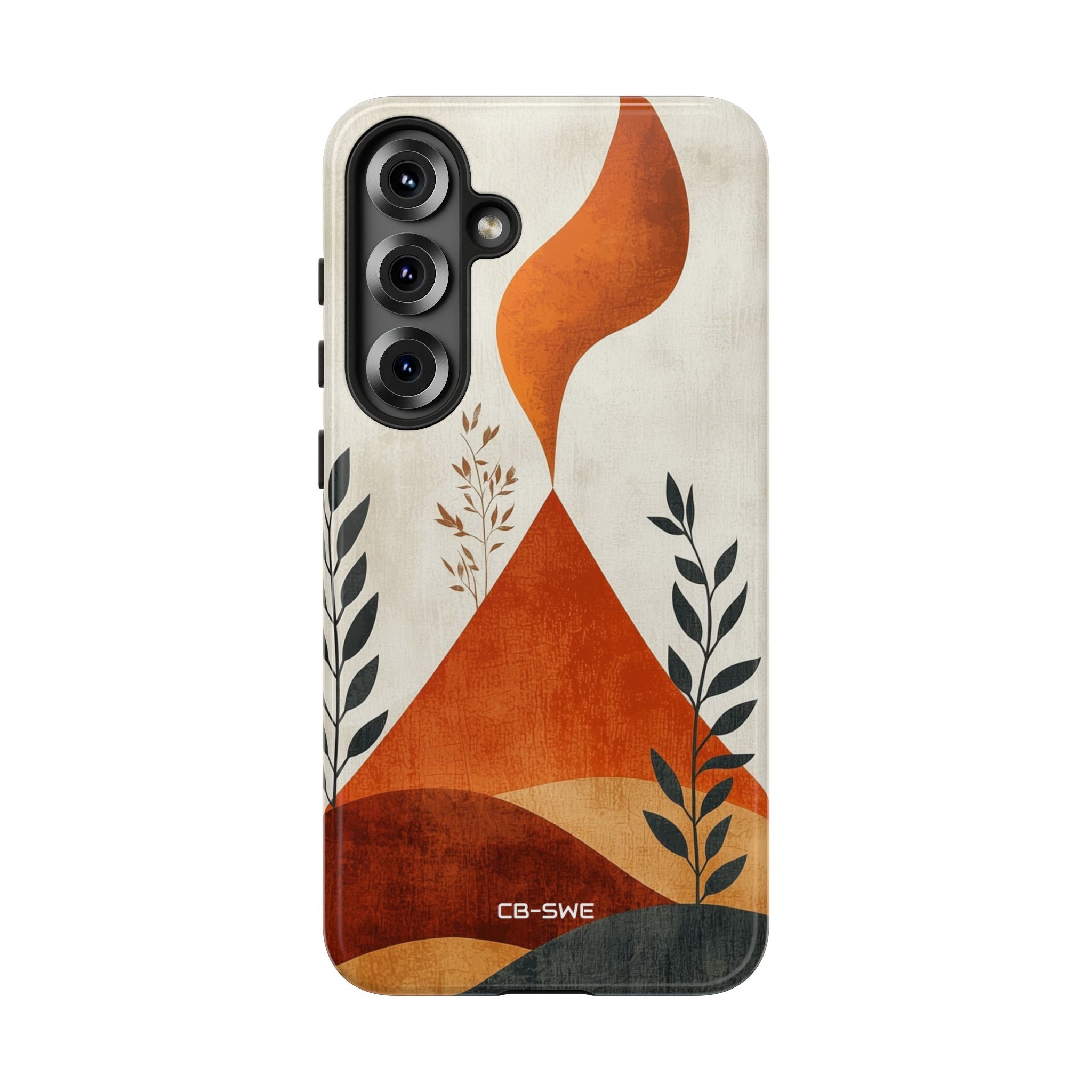 Flames Touch Mountains - Samsung Case