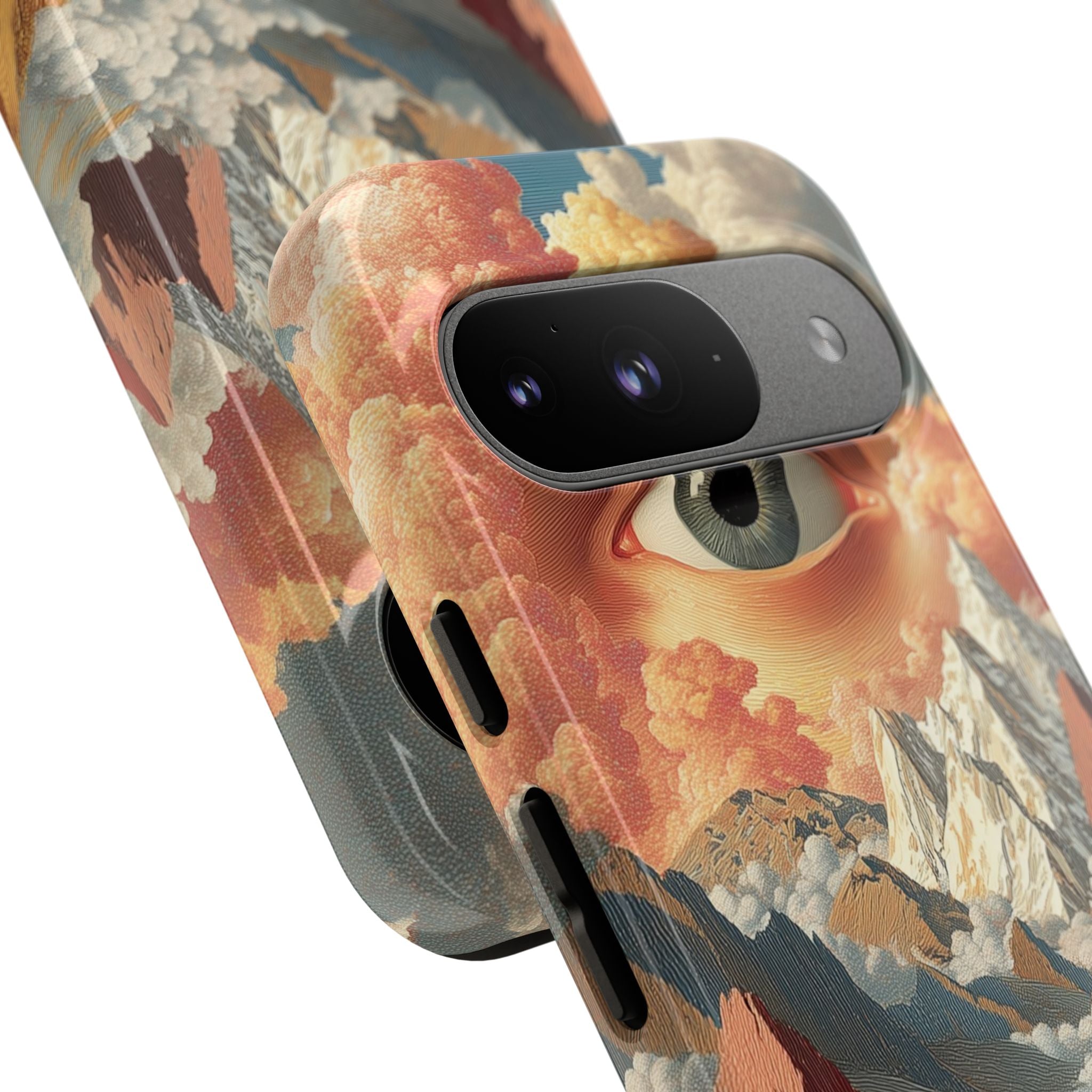 Eye Reflects Mountains - Google Pixel Case