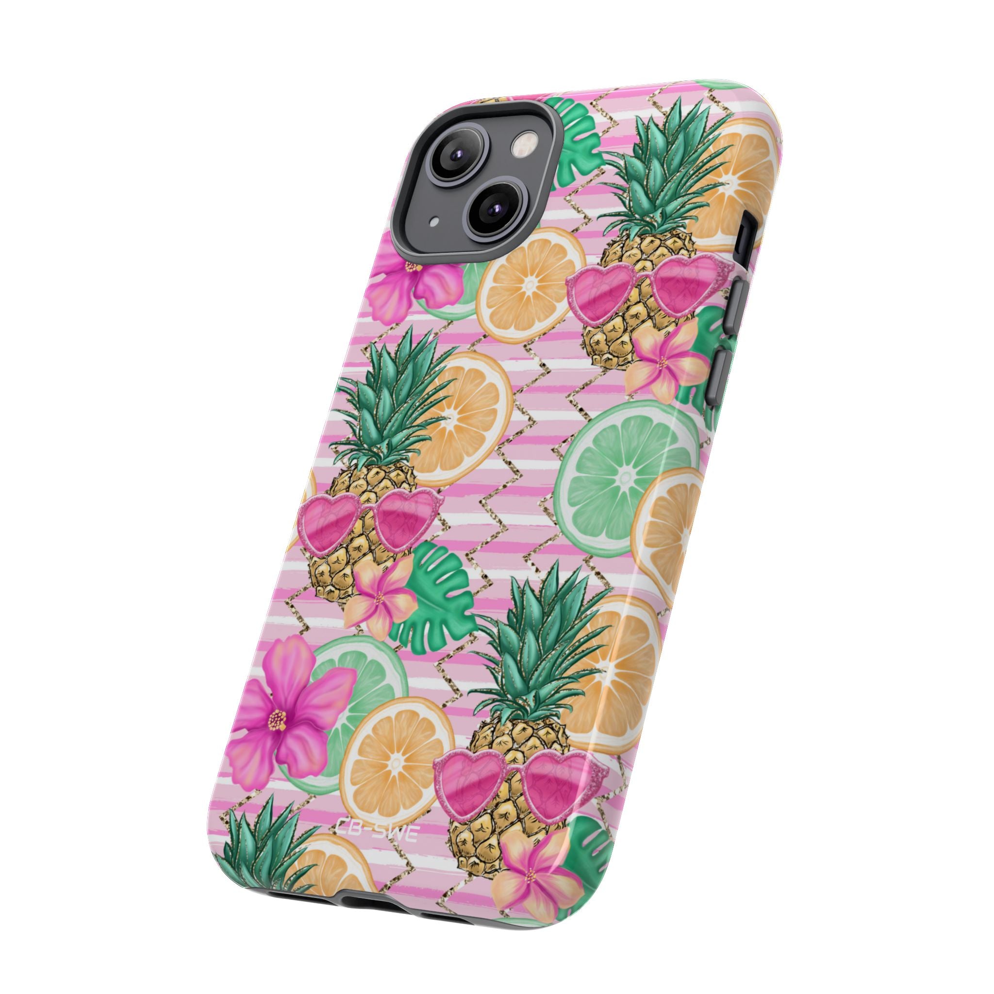 Tropical Fruits Dance - iPhone Case