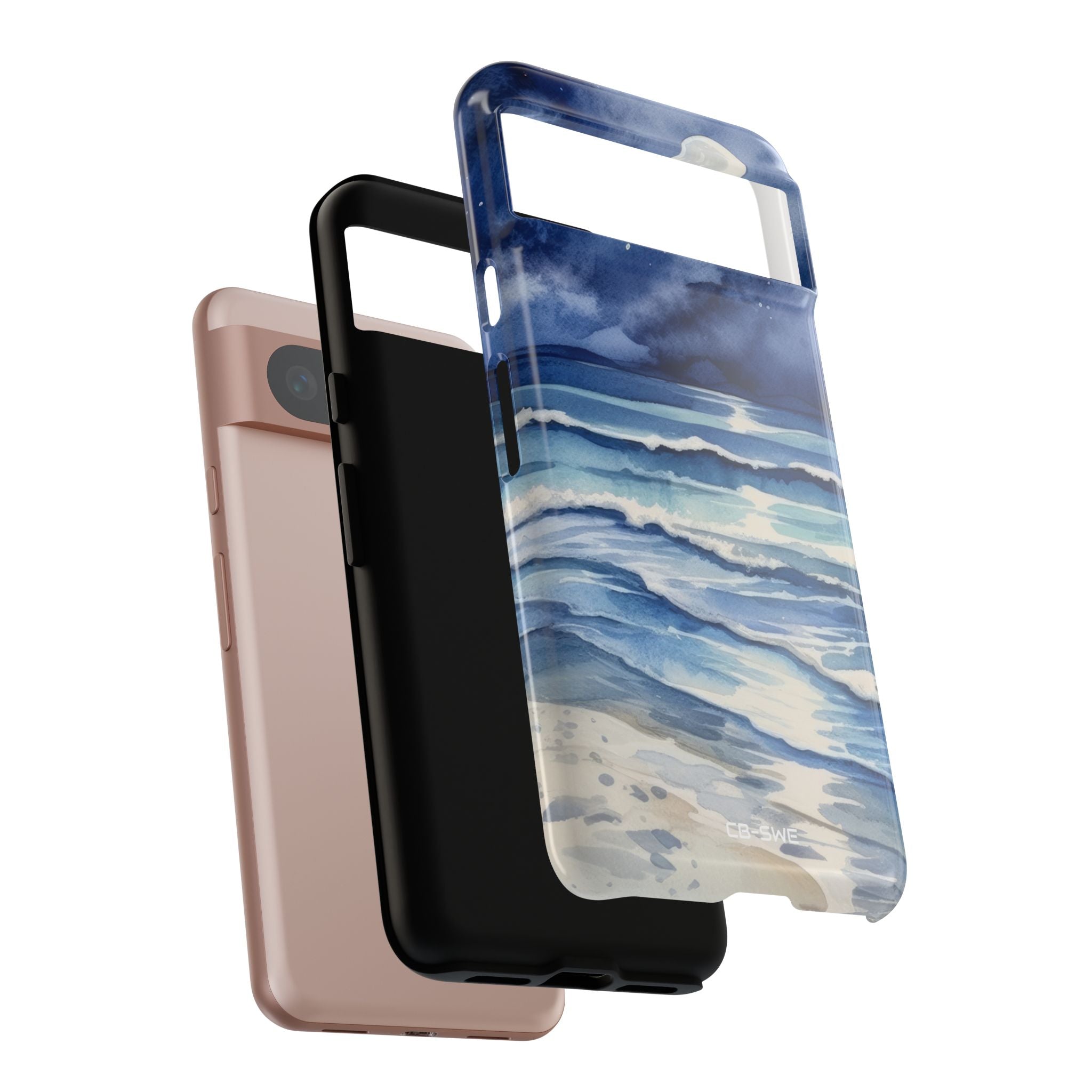 Moonlight Reflects Waves - Google Pixel Case