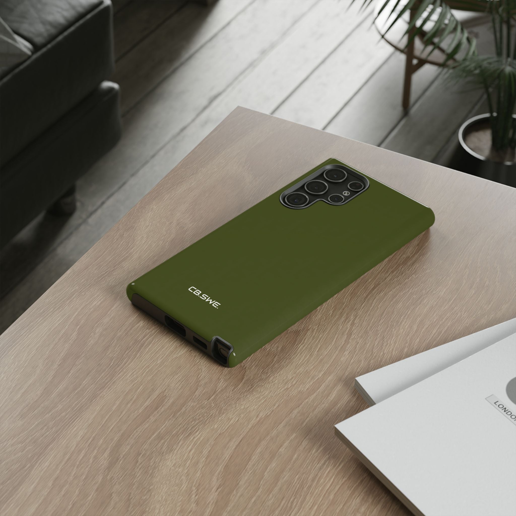 Army Green Samsung Case - Tough