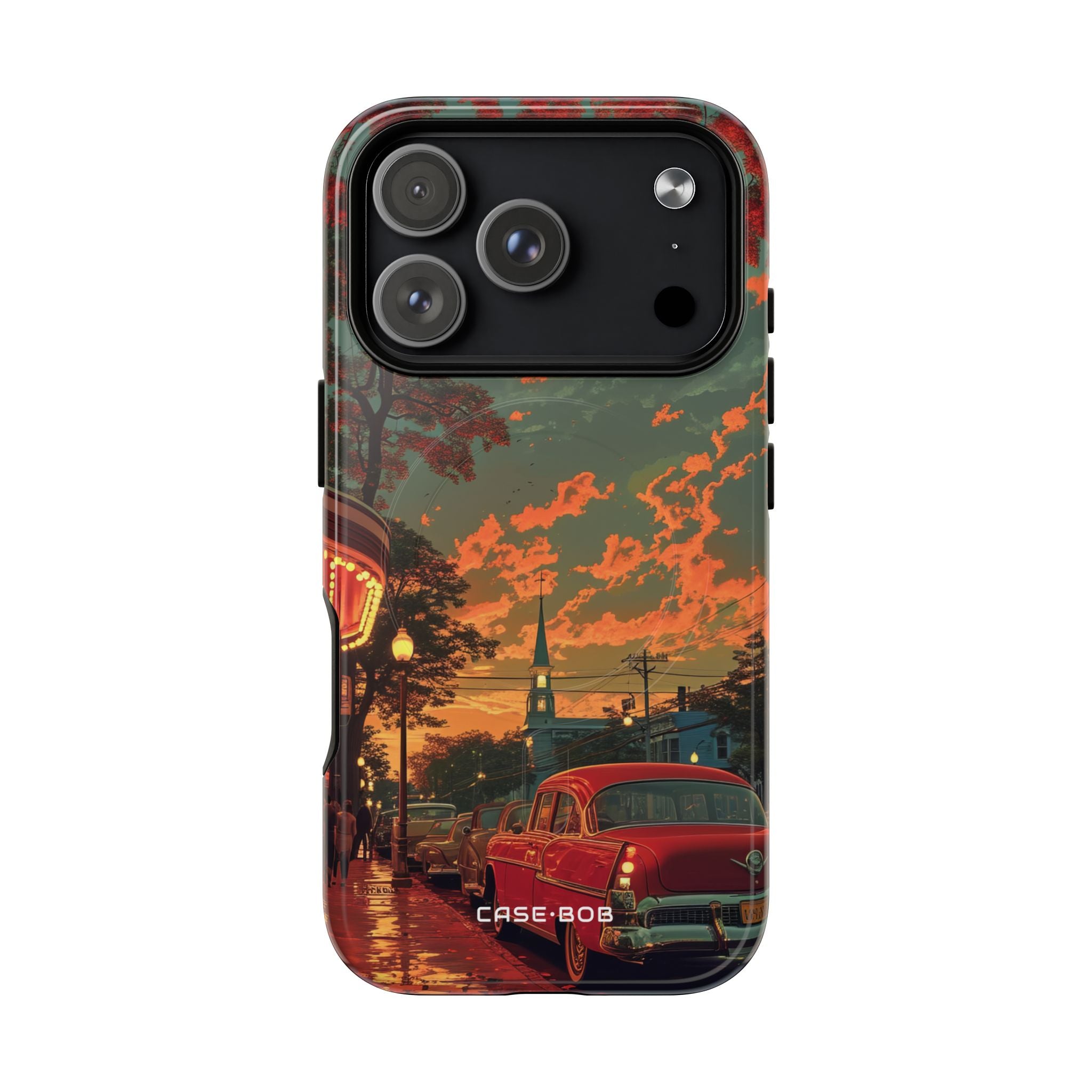 Crimson Classic iPhone 17 Pro Case - Tough+