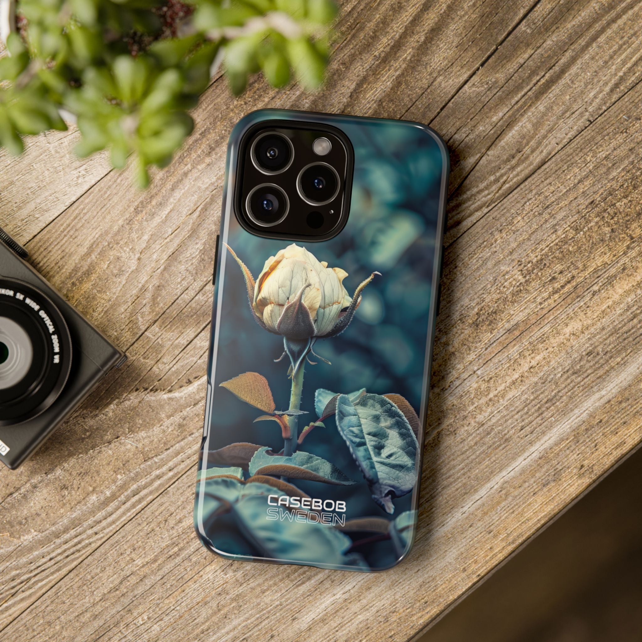 Mystic Rosebud Bloom iPhone 16 - Robust